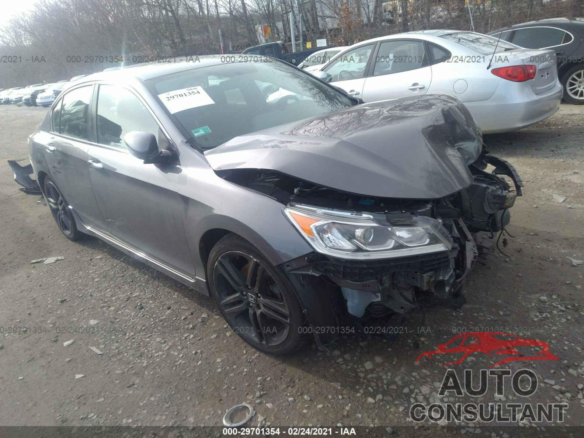 HONDA ACCORD SEDAN 2016 - 1HGCR2F50GA241029