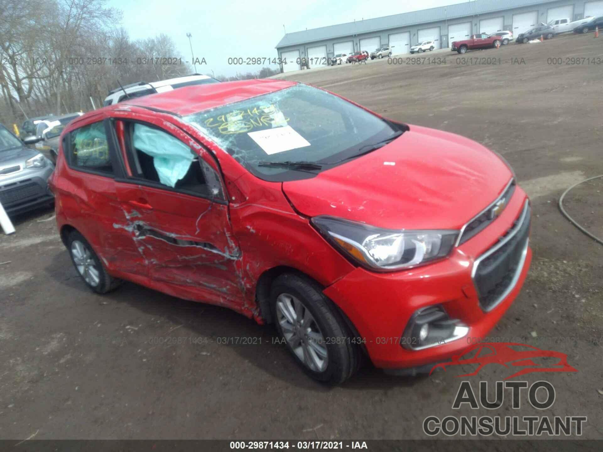 CHEVROLET SPARK 2016 - KL8CD6SAXGC552312