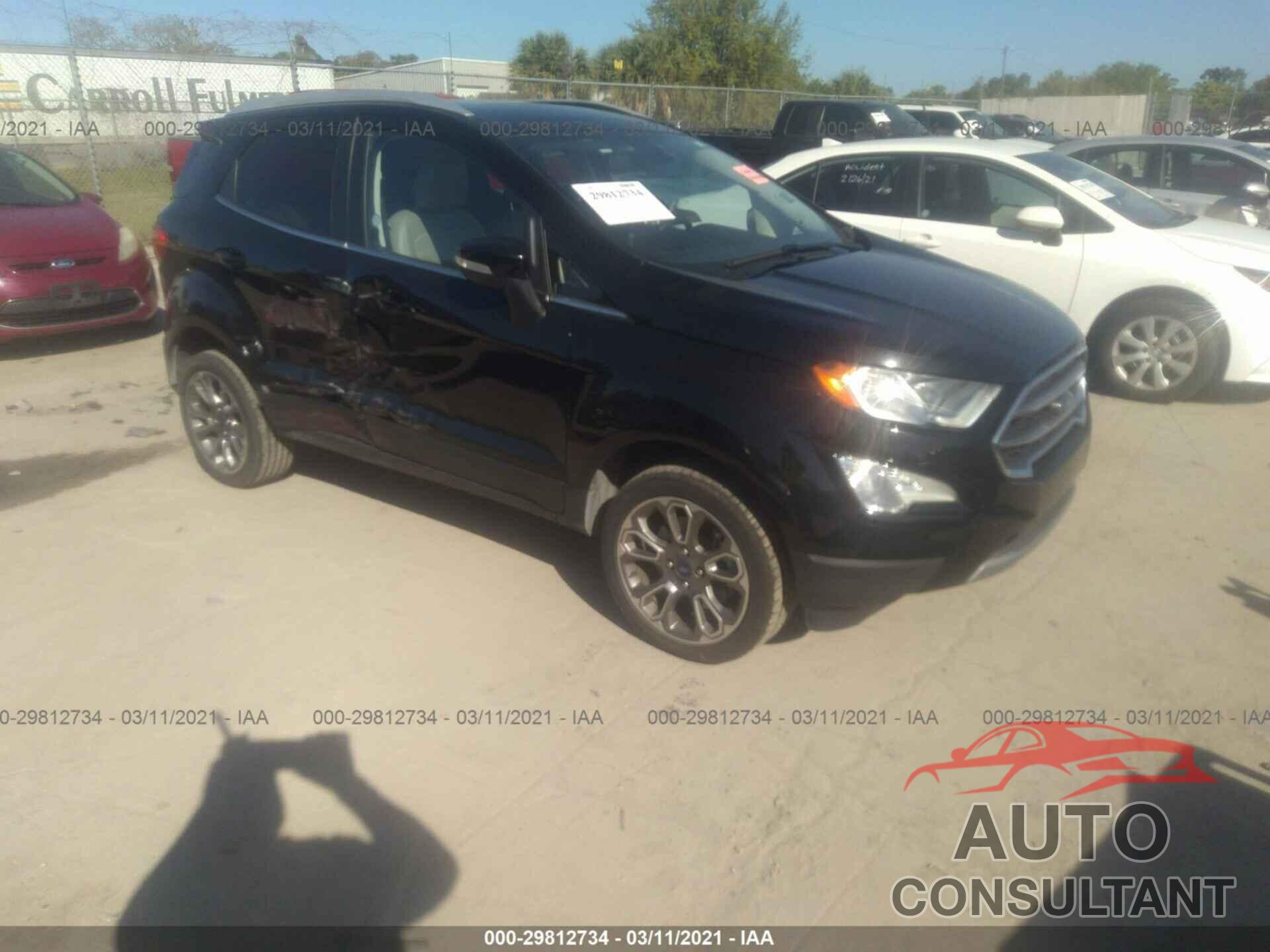 FORD ECOSPORT 2019 - MAJ6S3KL3KC267671