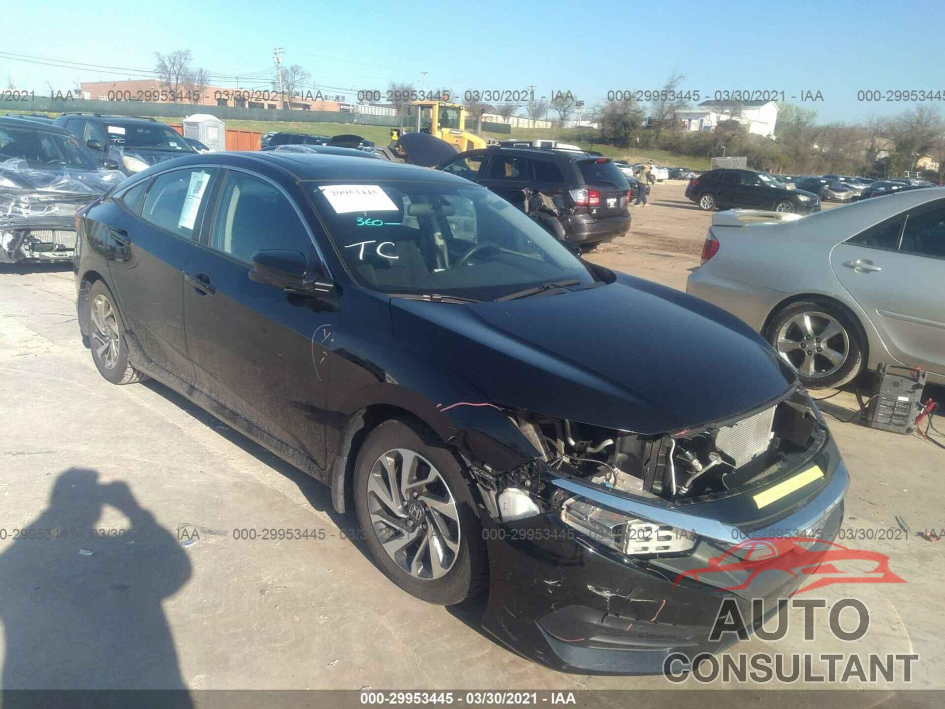 HONDA CIVIC SEDAN 2016 - 2HGFC2F79GH521839