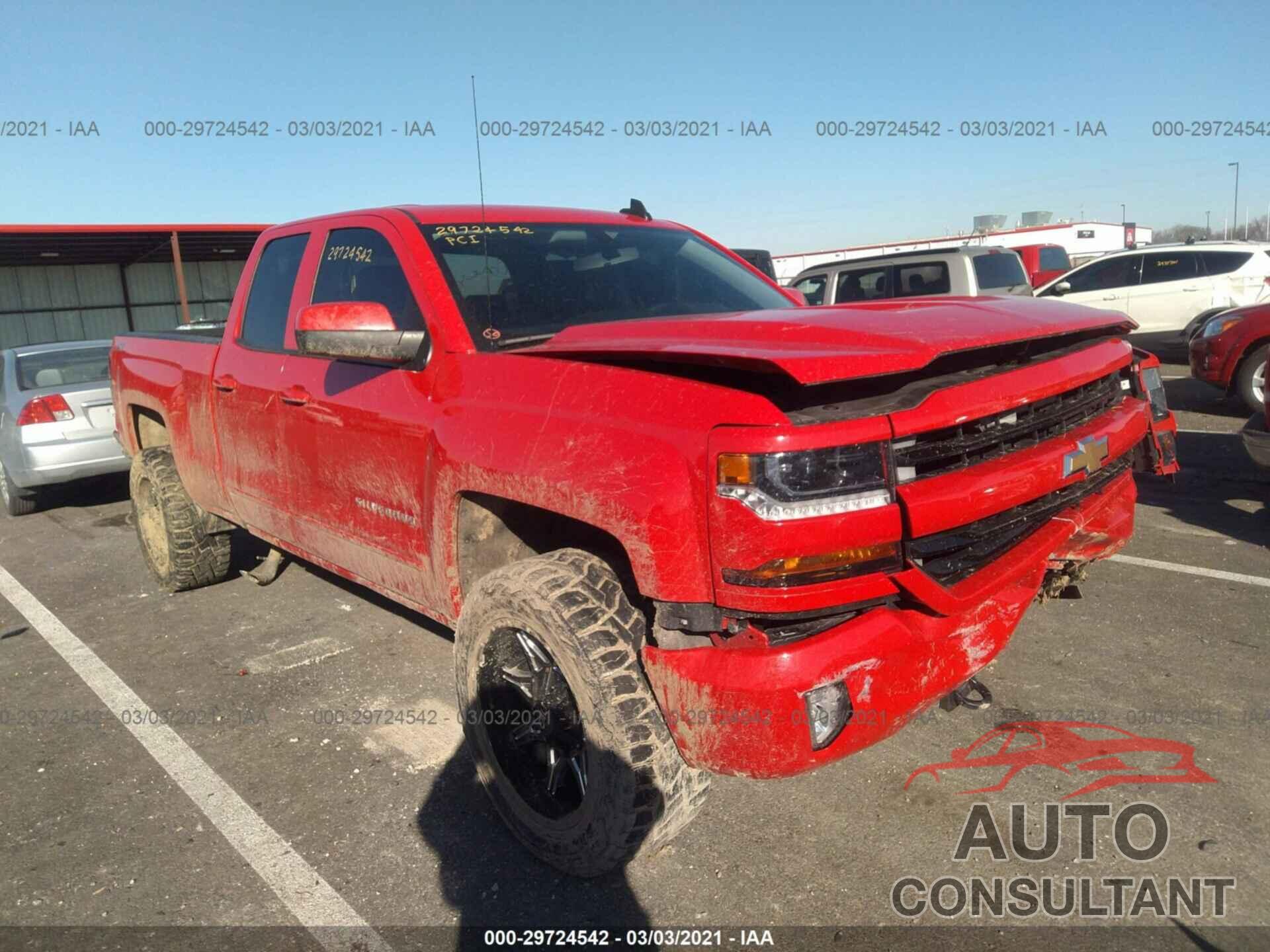 CHEVROLET SILVERADO 1500 2017 - 1GCVKREH8HZ206239