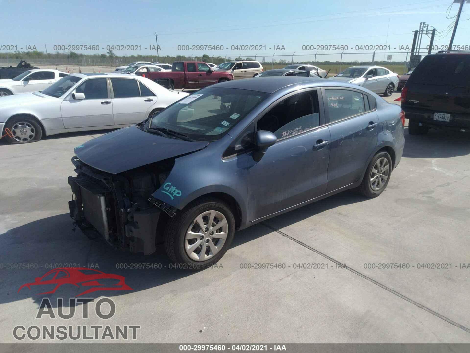 KIA RIO 2016 - KNADM4A37G6558616
