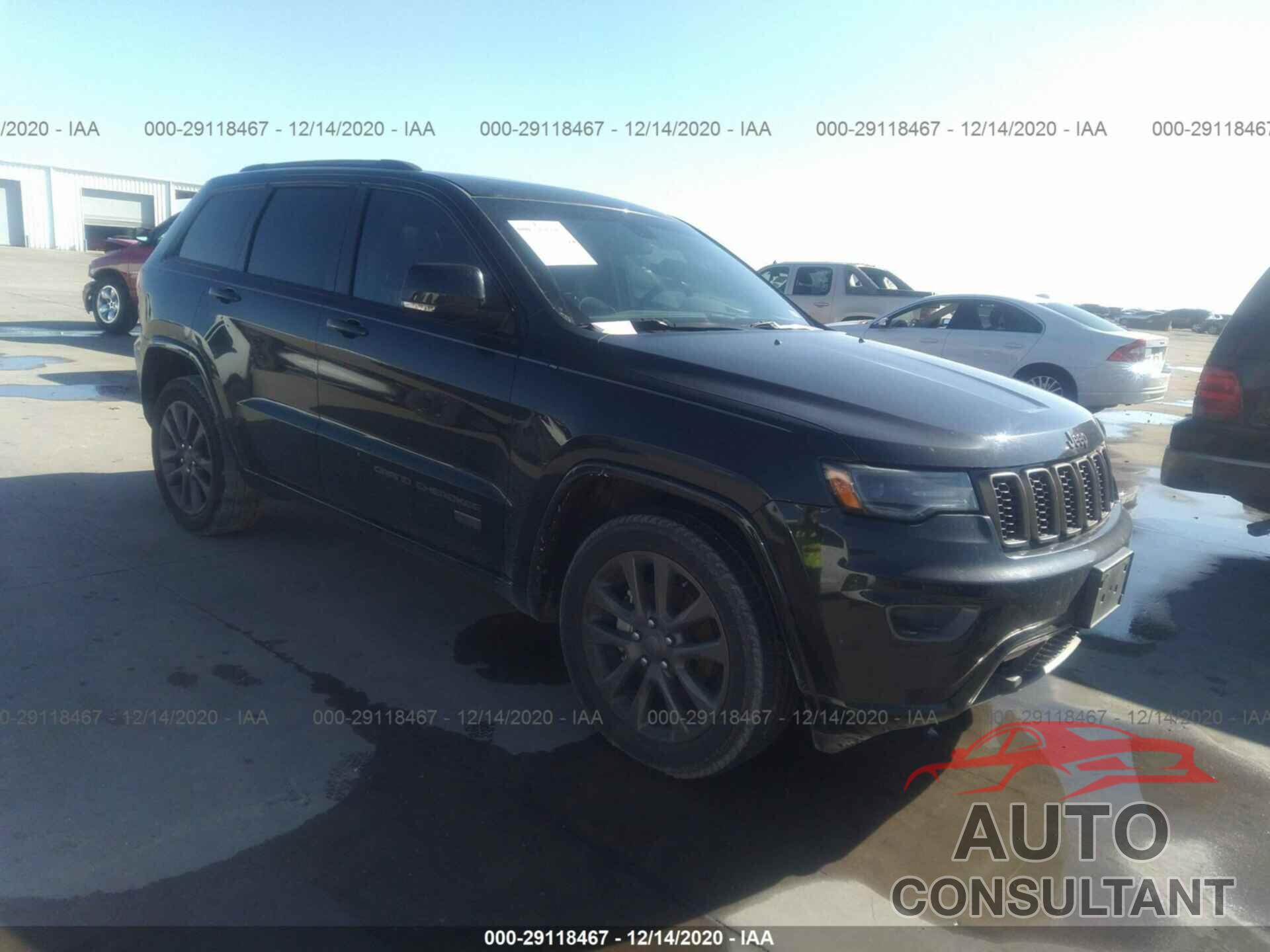 JEEP GRAND CHEROKEE 2016 - 1C4RJEBG3GC392573