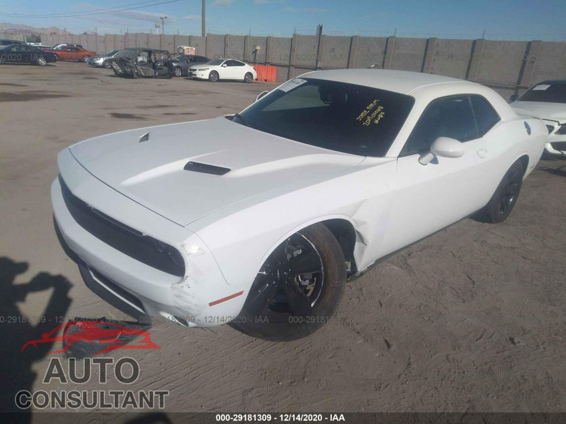 DODGE CHALLENGER 2019 - 2C3CDZAG6KH750751