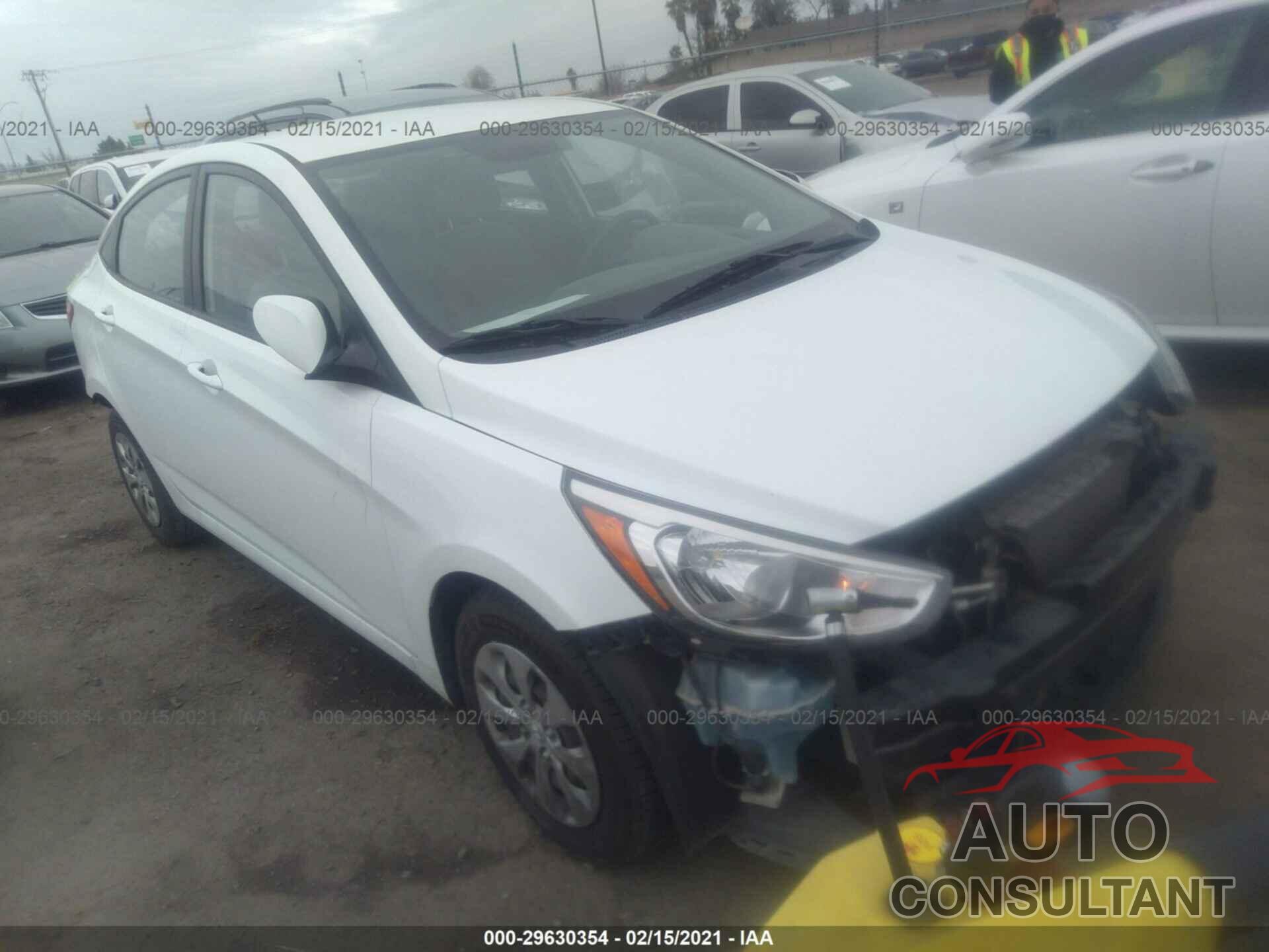 HYUNDAI ACCENT 2016 - KMHCT4AEXGU946014