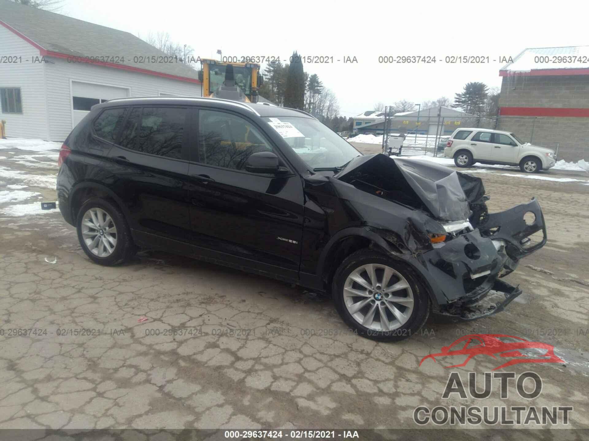 BMW X3 2017 - 5UXWX9C57H0T09721