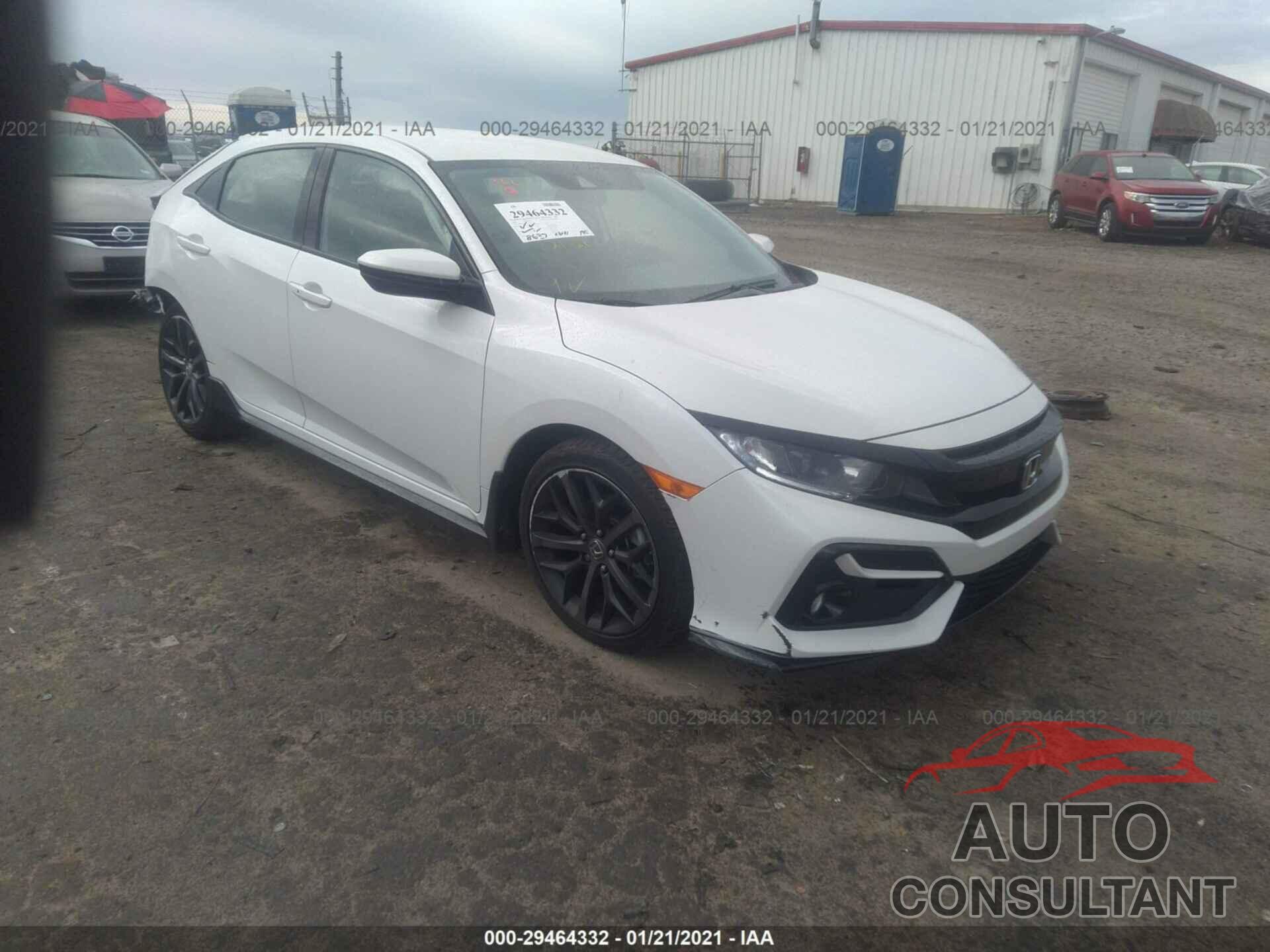 HONDA CIVIC HATCHBACK 2020 - SHHFK7H41LU212334