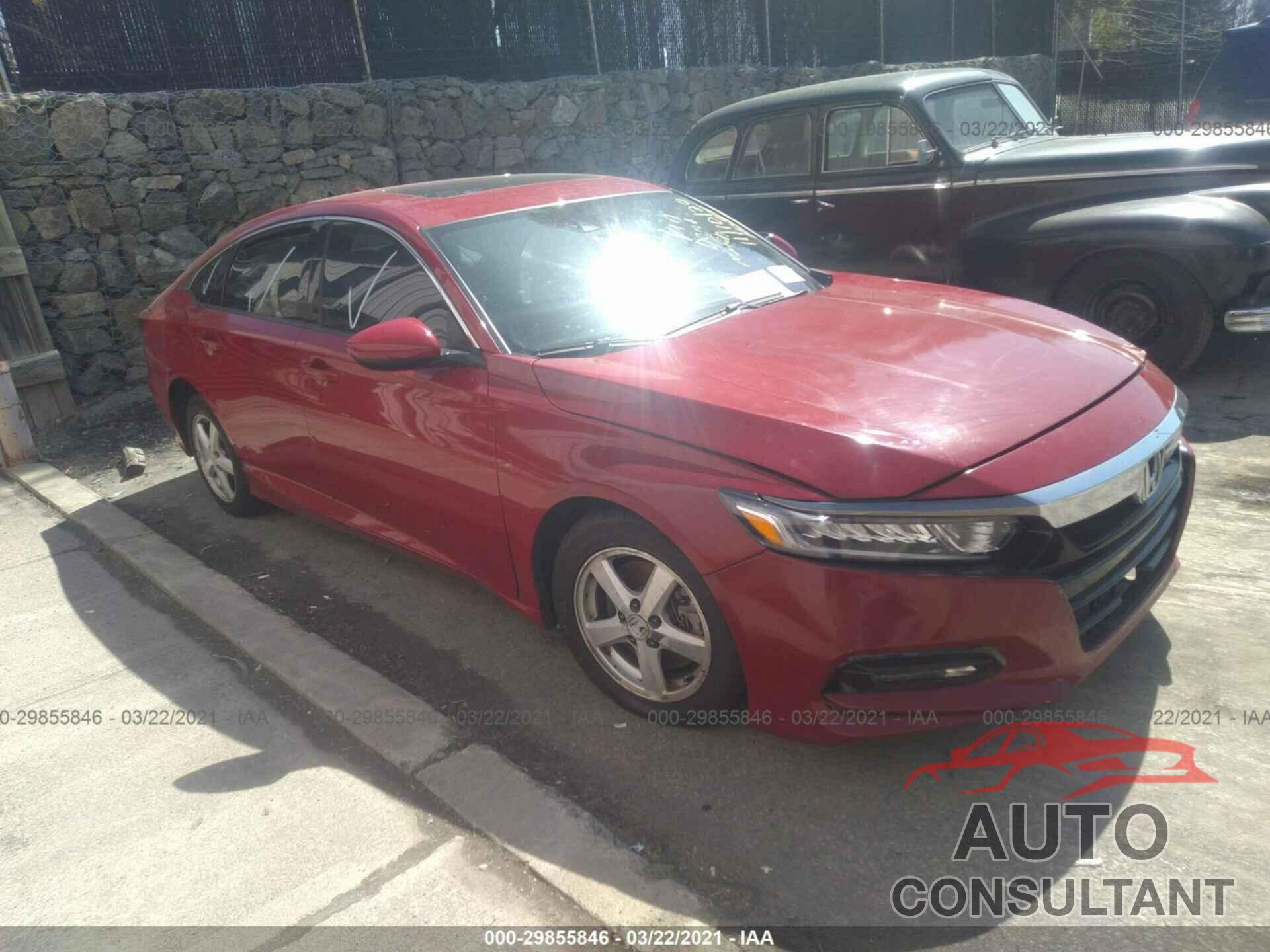 HONDA ACCORD SEDAN 2018 - 1HGCV2F39JA022927