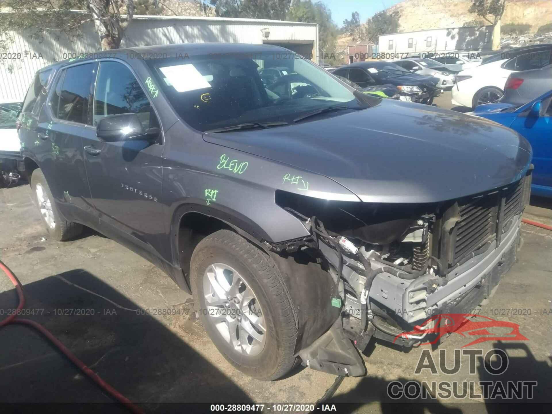 CHEVROLET TRAVERSE 2019 - 1GNERFKW8KJ221480