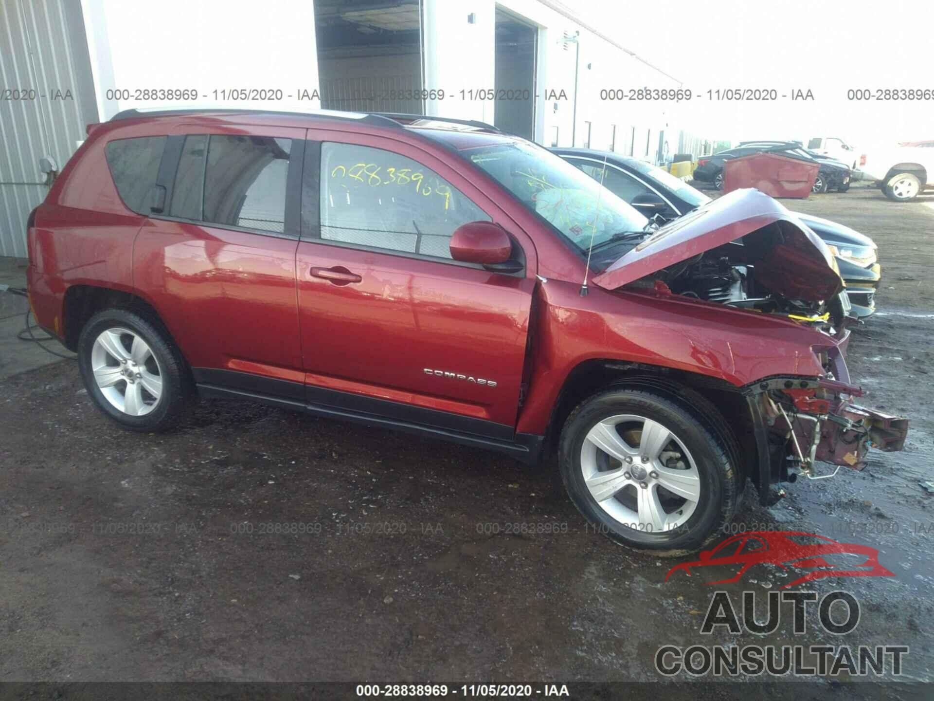 JEEP COMPASS 2017 - 1C4NJDEB3HD143033