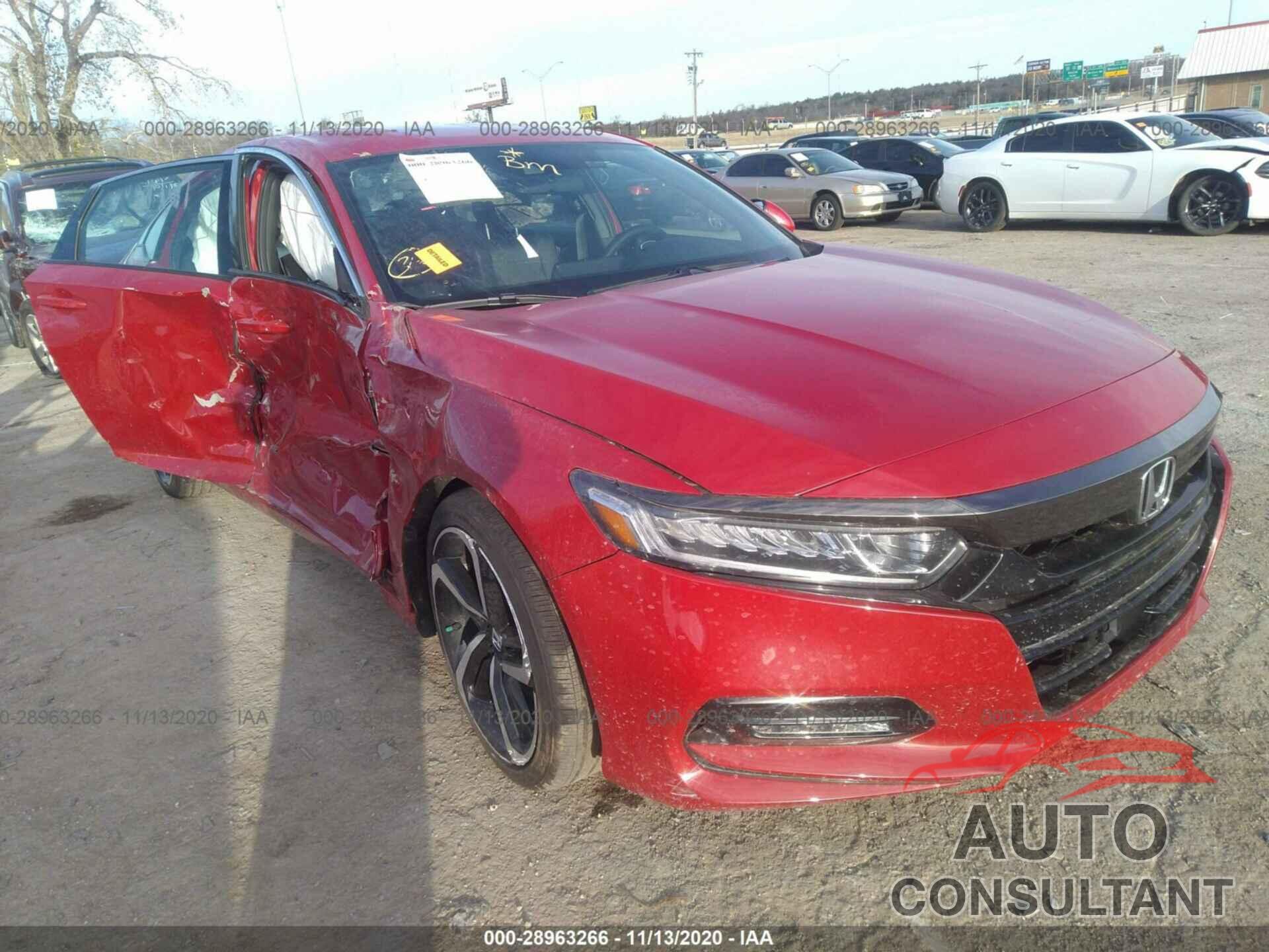 HONDA ACCORD SEDAN 2020 - 1HGCV1F36LA112484