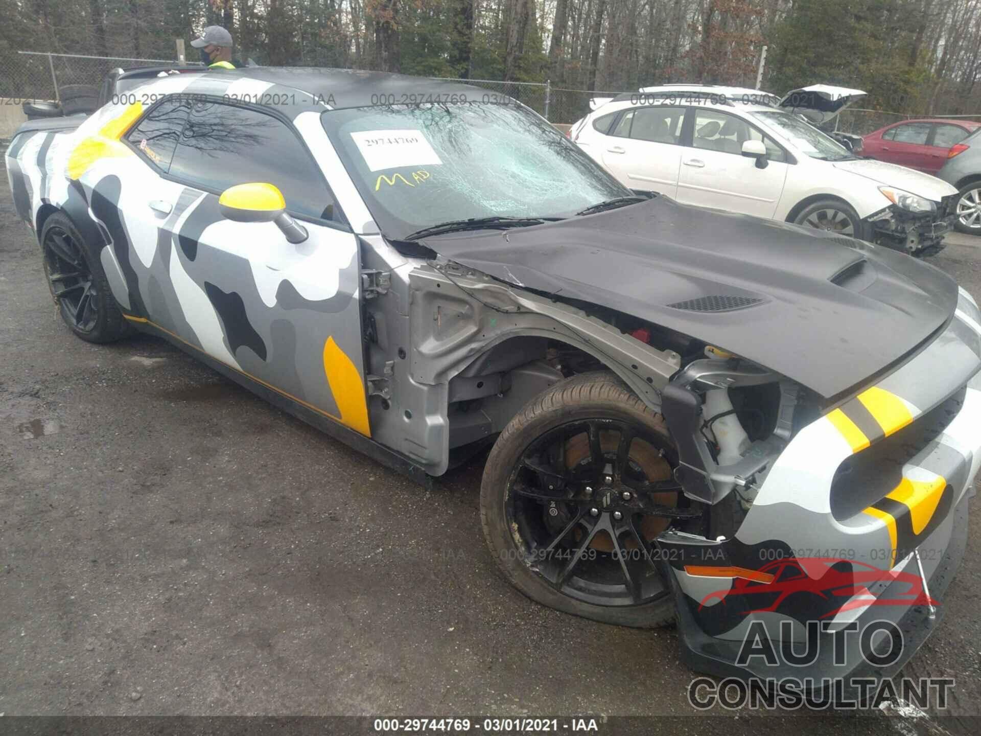 DODGE CHALLENGER 2020 - 2C3CDZFJ0LH198427