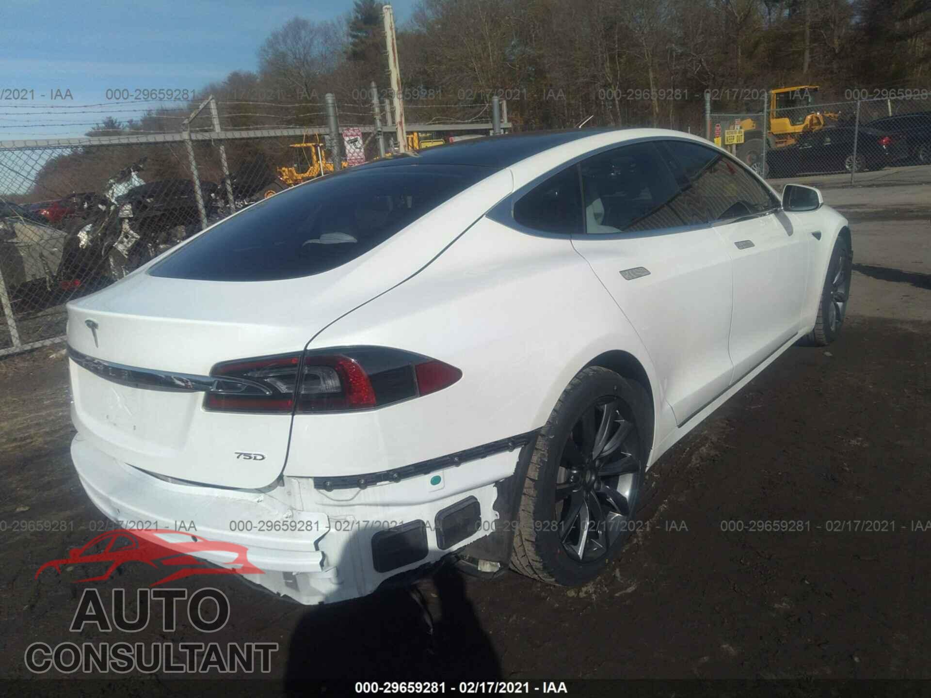 TESLA MODEL S 2017 - 5YJSA1E21HF213297