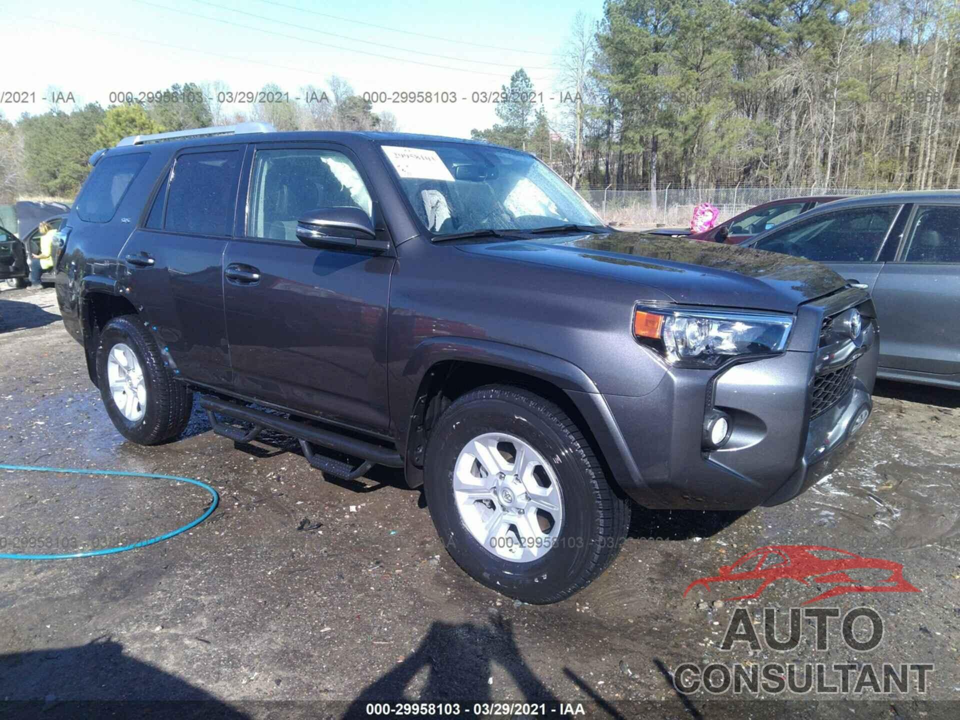 TOYOTA 4RUNNER 2018 - JTEZU5JR8J5181385