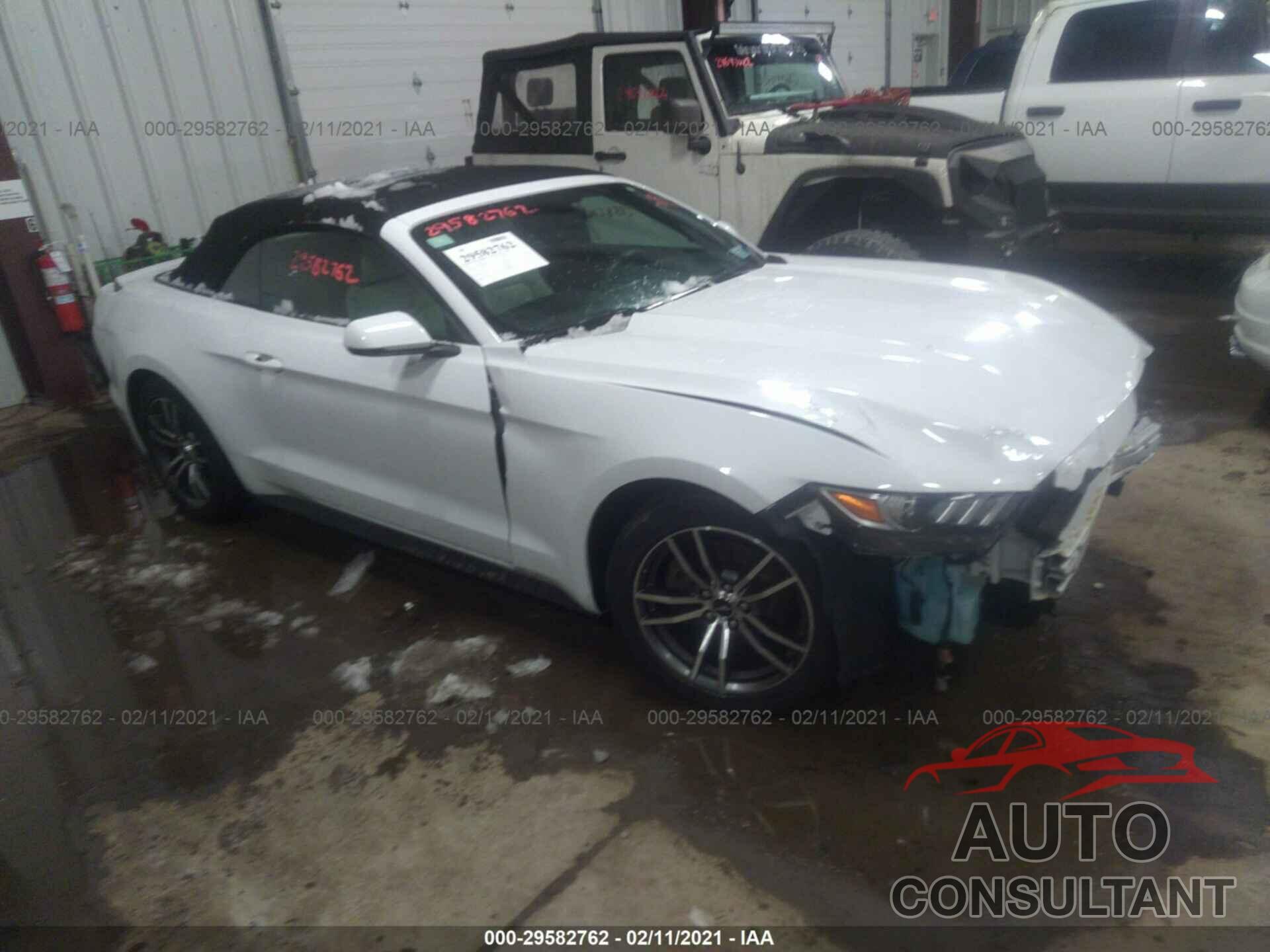 FORD MUSTANG 2017 - 1FATP8UHXH5287861