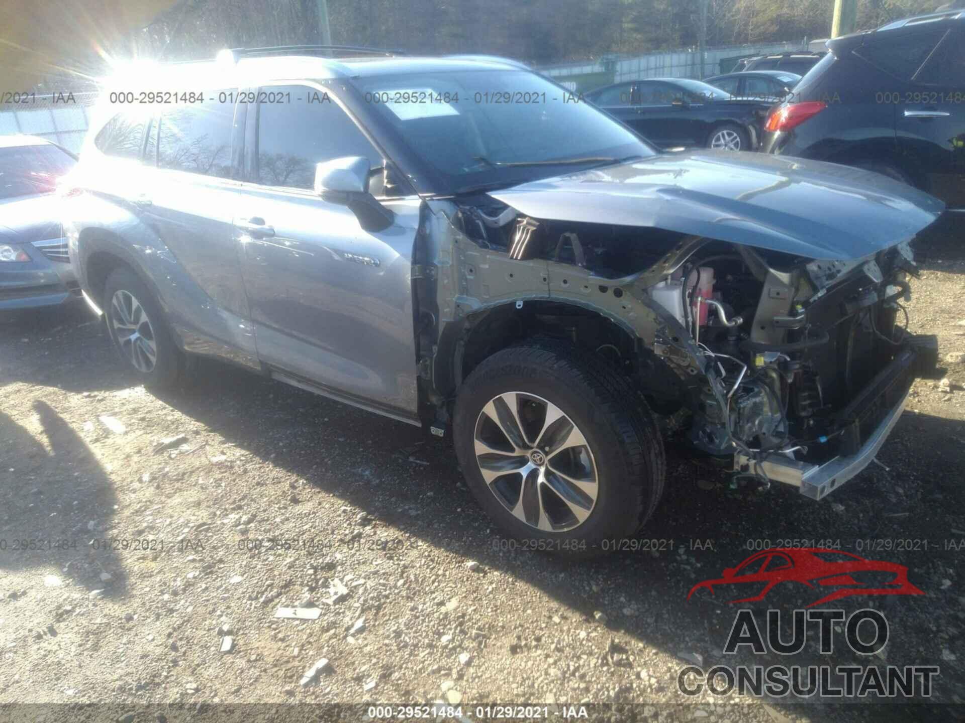 TOYOTA HIGHLANDER 2020 - 5TDGARAH0LS000957