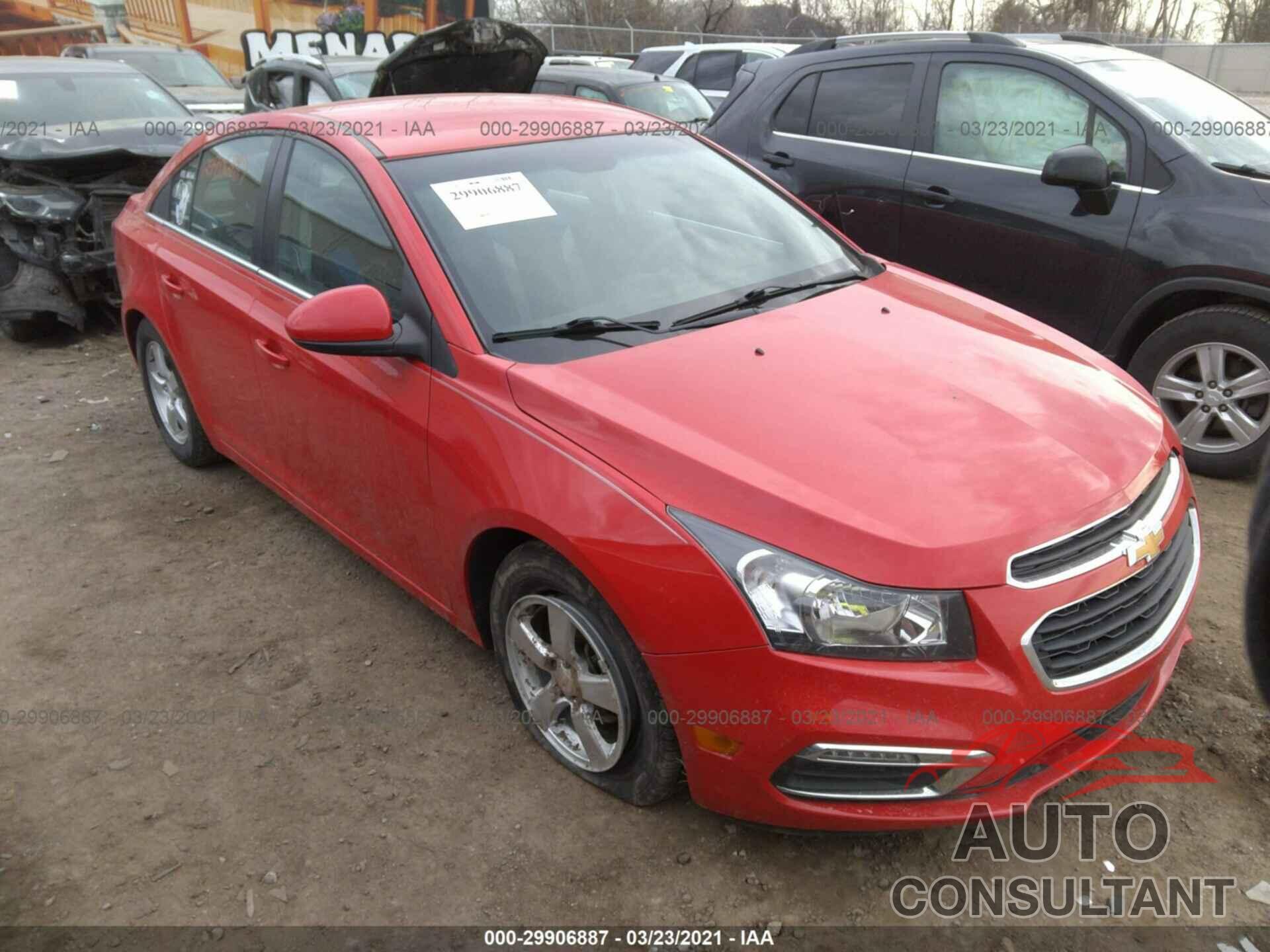 CHEVROLET CRUZE LIMITED 2016 - 1G1PE5SB2G7175243