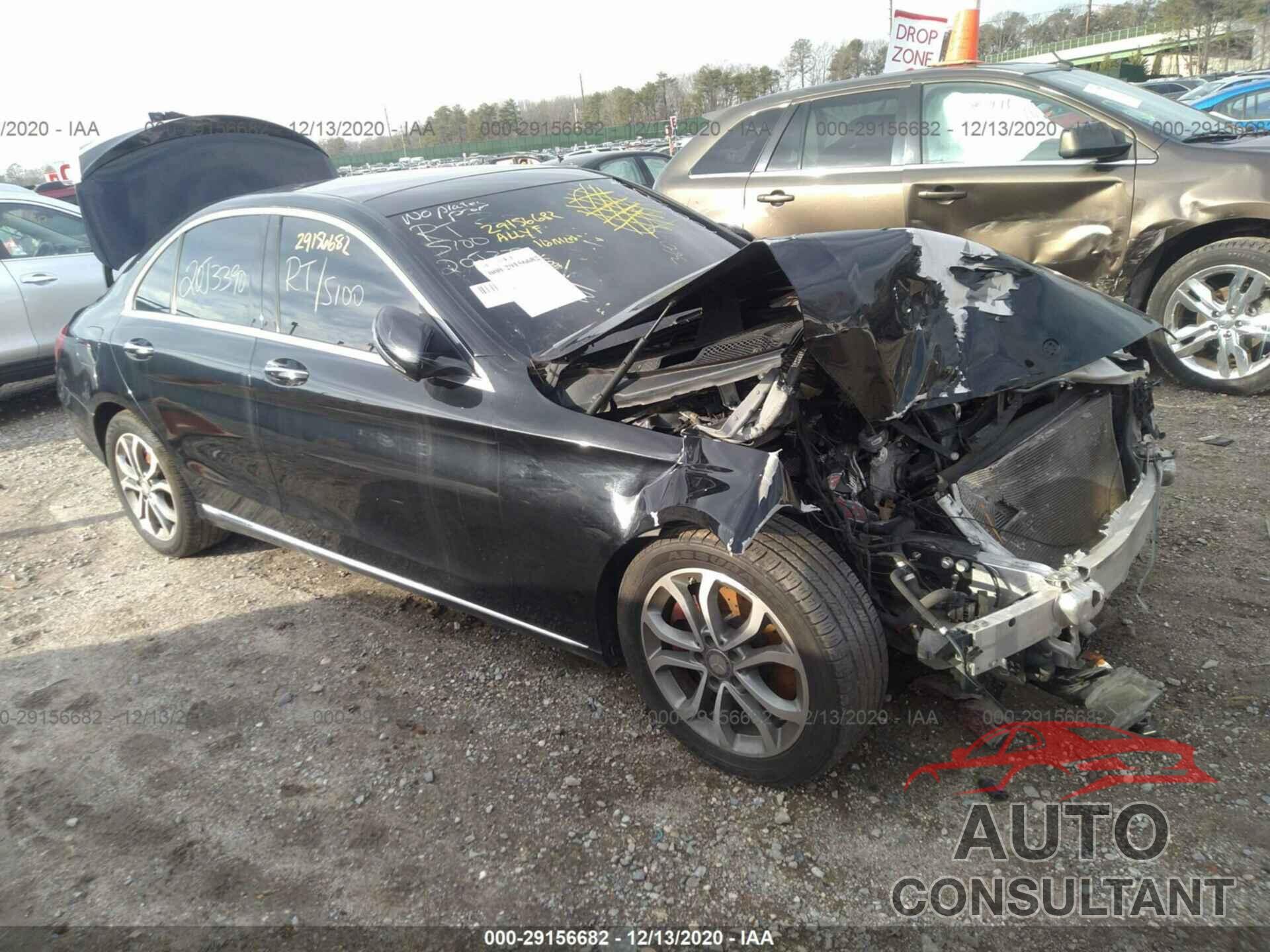 MERCEDES-BENZ C-CLASS 2016 - 55SWF4KB6GU100435