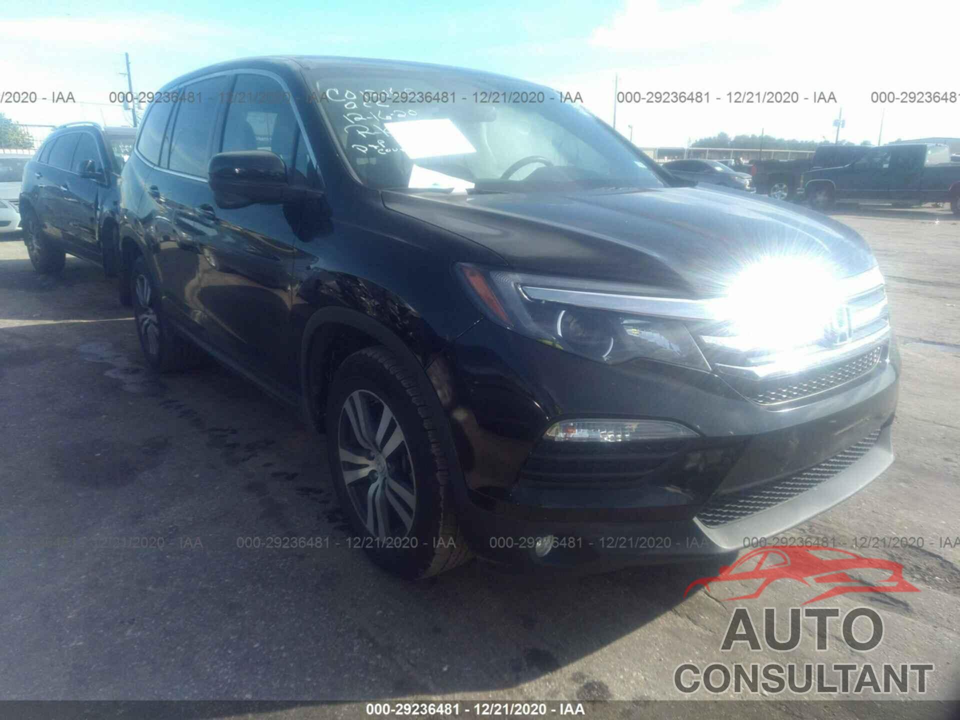 HONDA PILOT 2018 - 5FNYF5H59JB015176