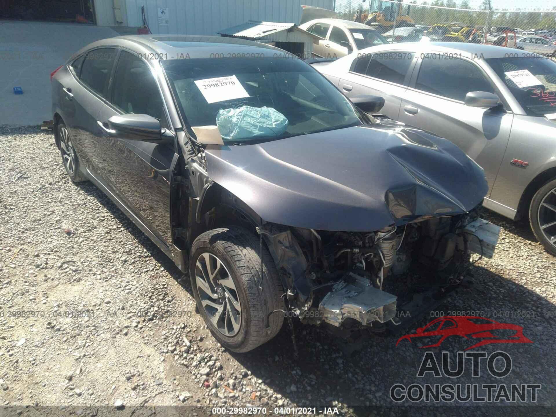 HONDA CIVIC SEDAN 2016 - 19XFC2F70GE038640