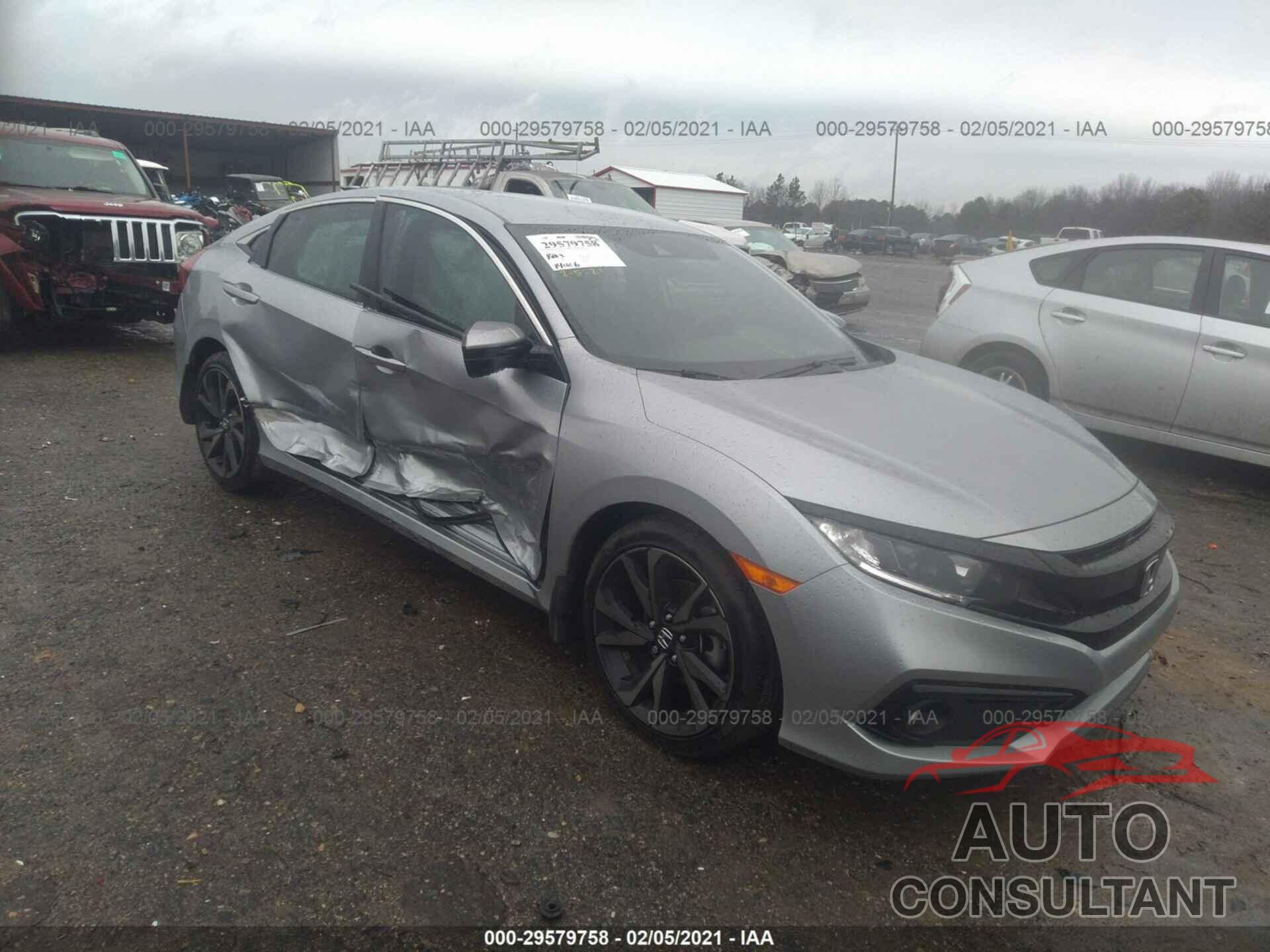 HONDA CIVIC SEDAN 2020 - 2HGFC2F86LH573626