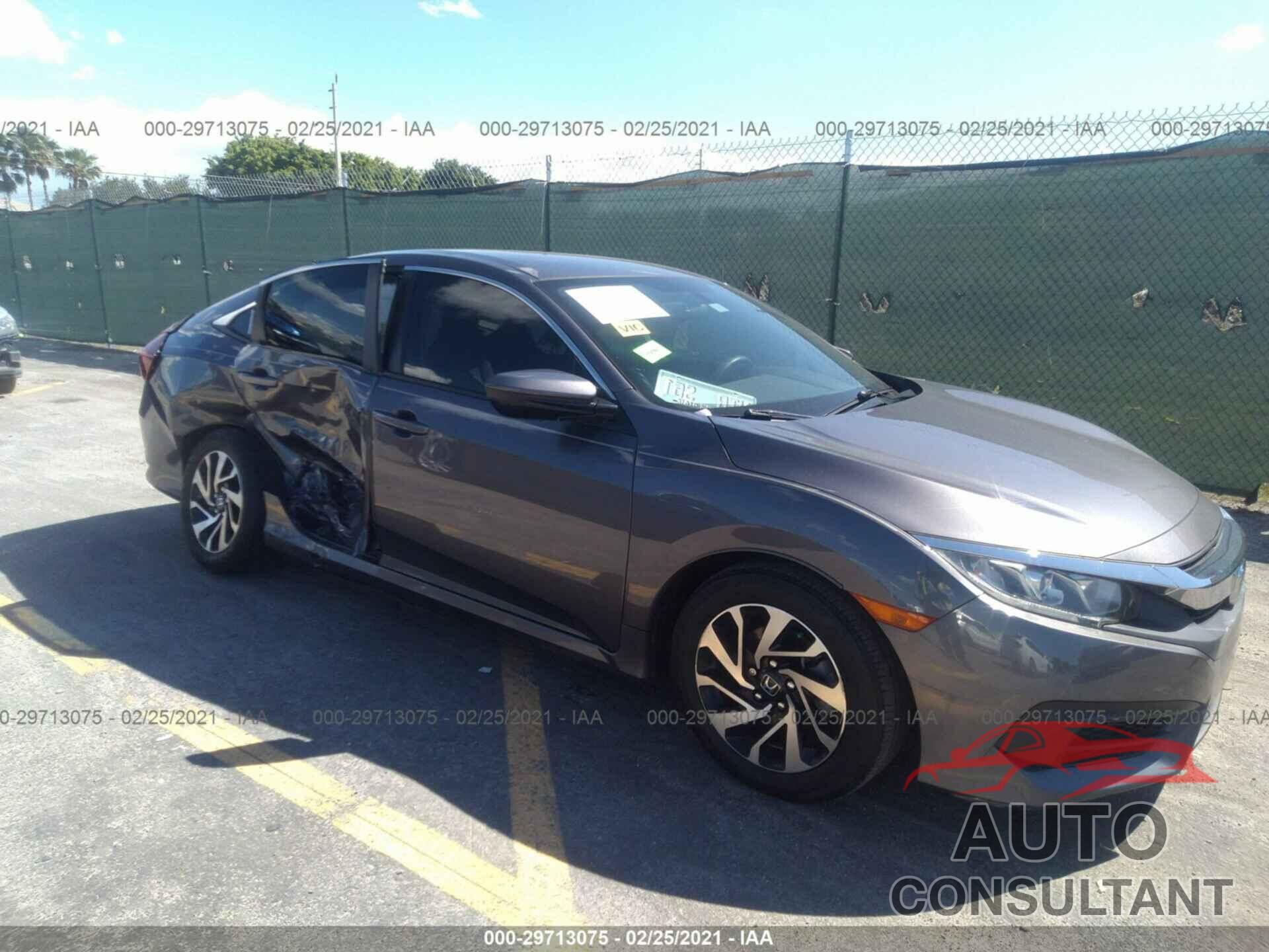 HONDA CIVIC SEDAN 2016 - 19XFC2F57GE070824