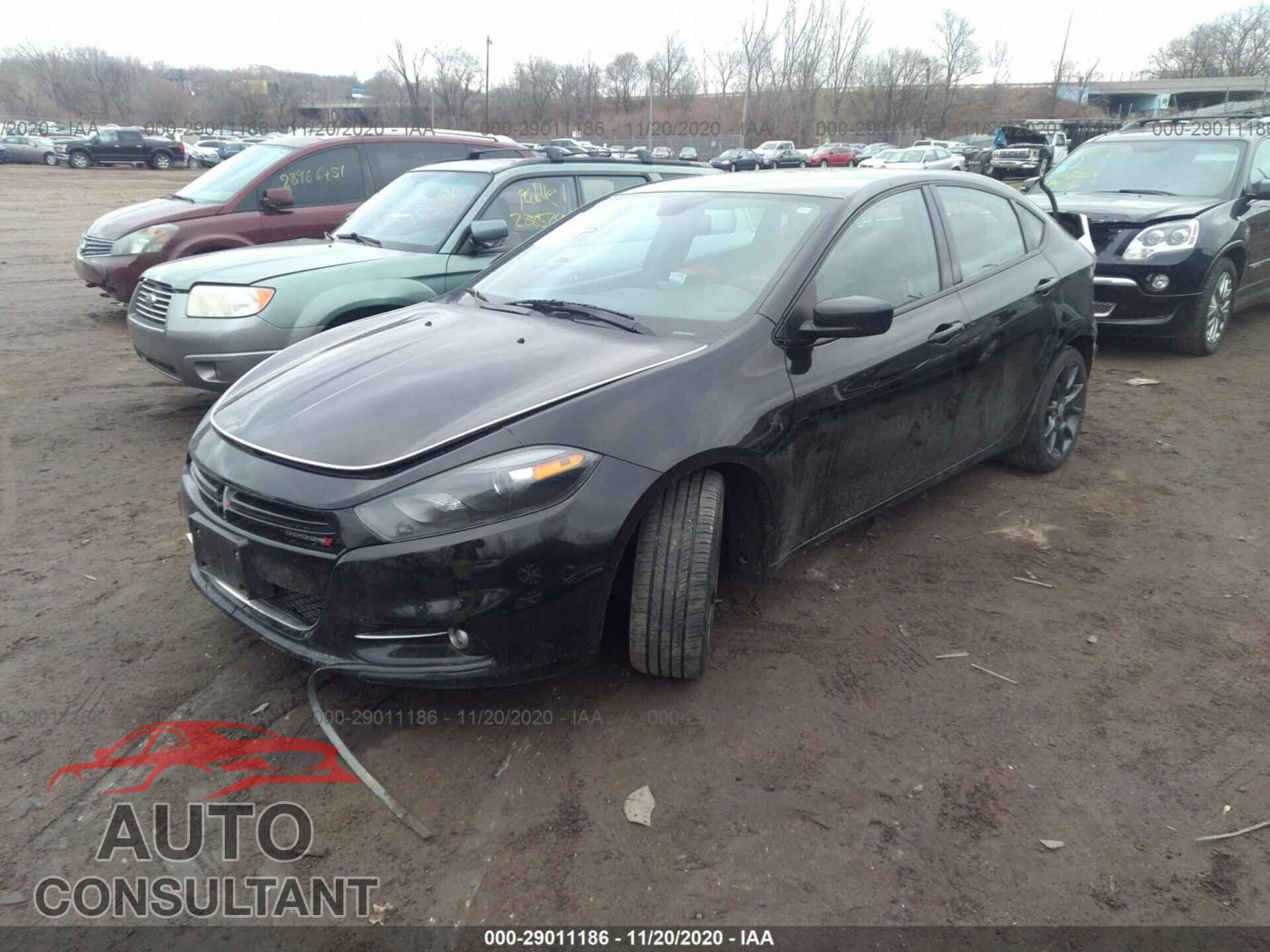 DODGE DART 2016 - 1C3CDFBB0GD507698