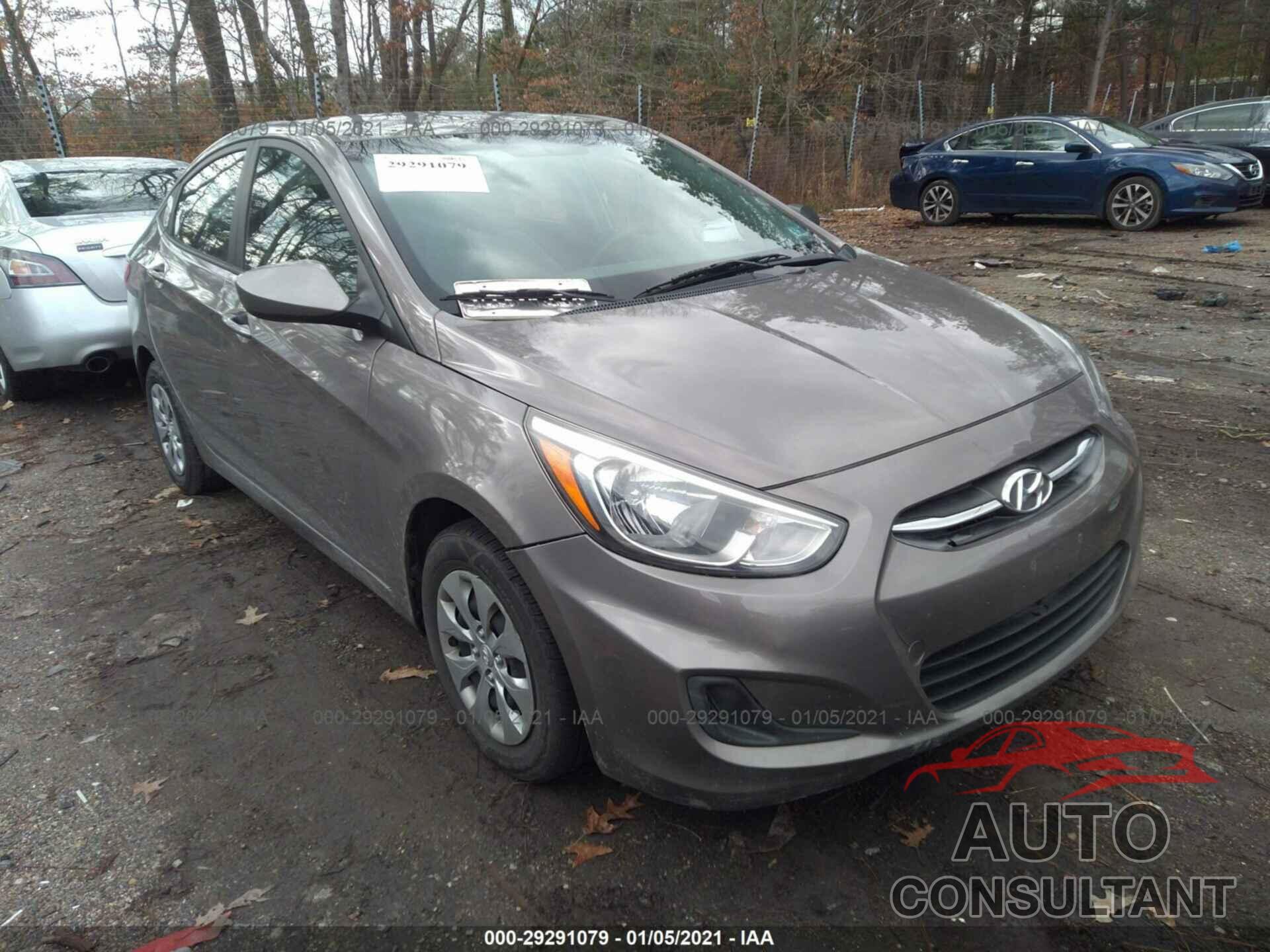 HYUNDAI ACCENT 2017 - KMHCT4AE3HU368842