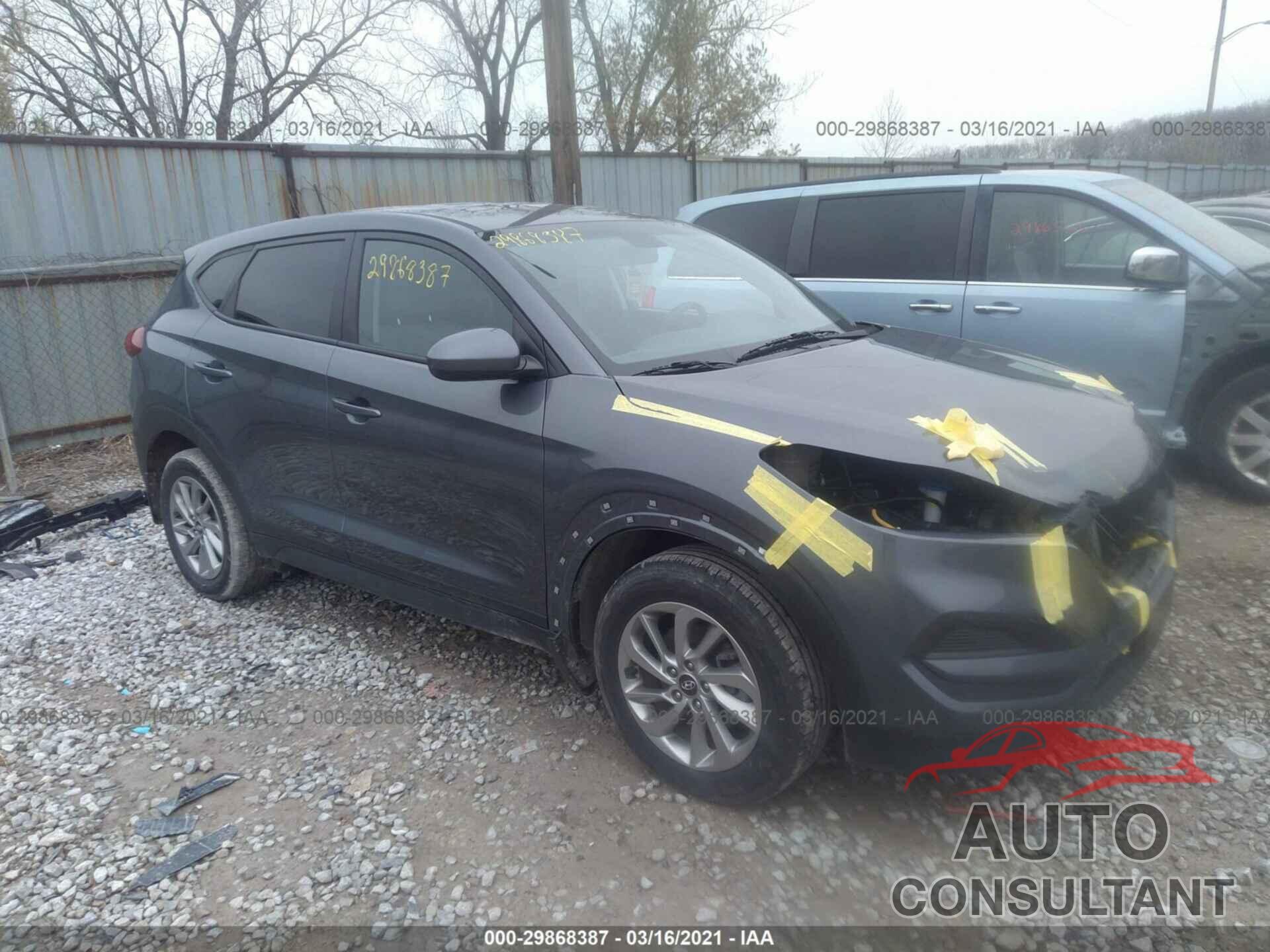 HYUNDAI TUCSON 2016 - KM8J23A40GU229438