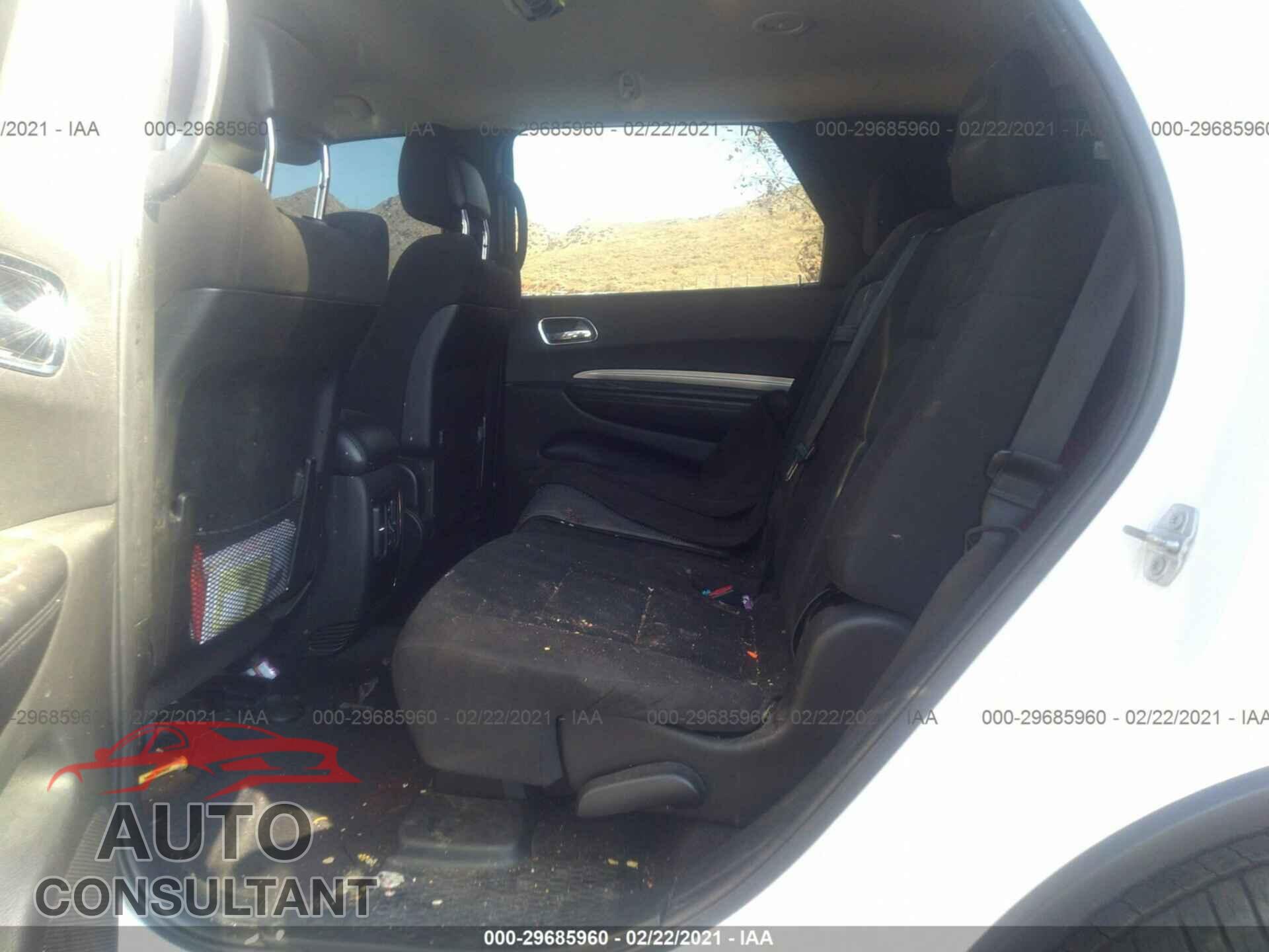 DODGE DURANGO 2017 - 1C4RDHAGXHC740820