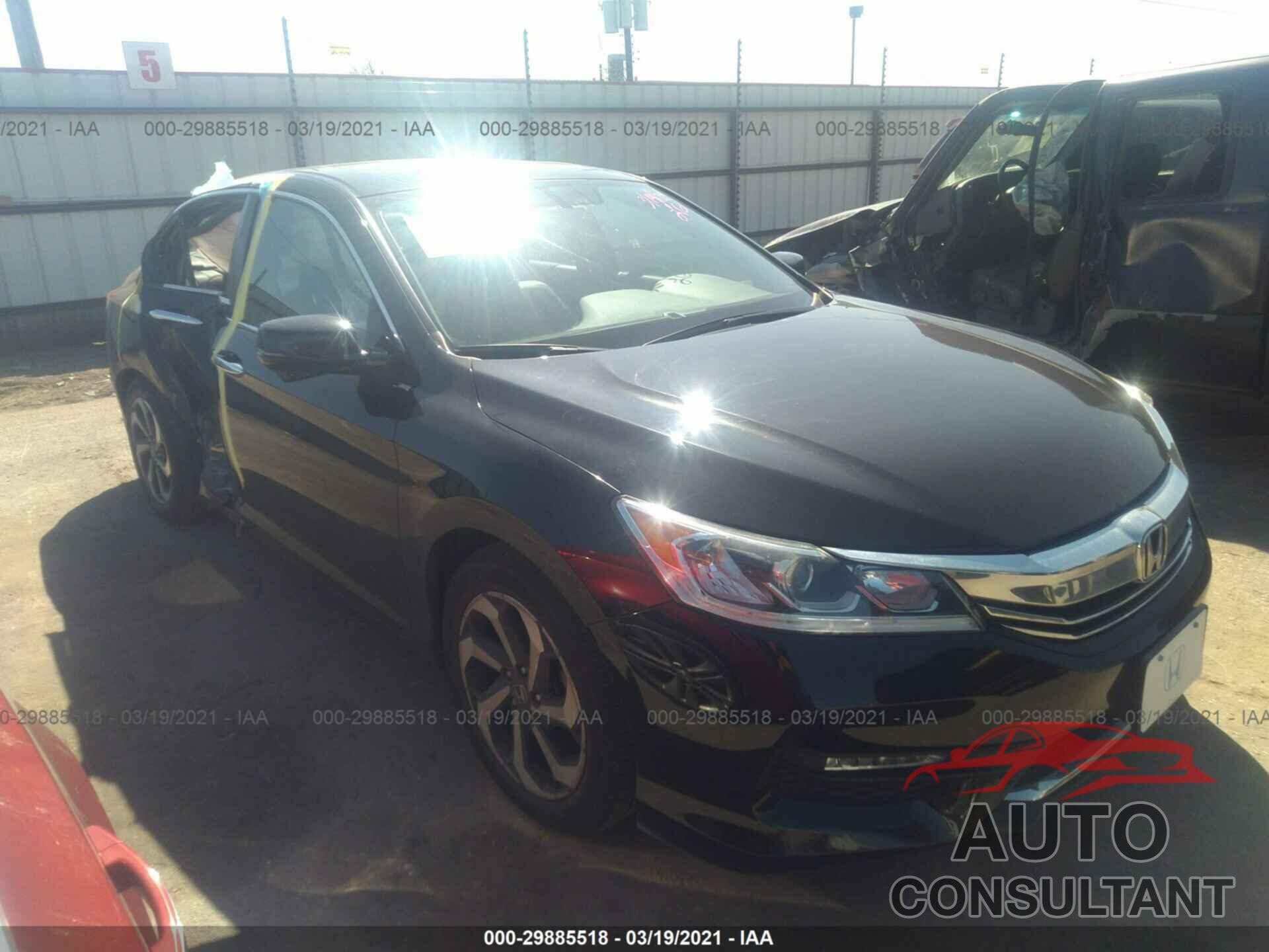 HONDA ACCORD SEDAN 2016 - 1HGCR2F89GA223560