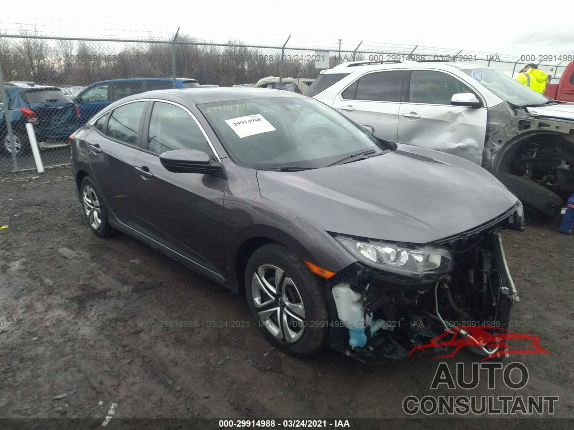 HONDA CIVIC SEDAN 2017 - 19XFC2F57HE223381