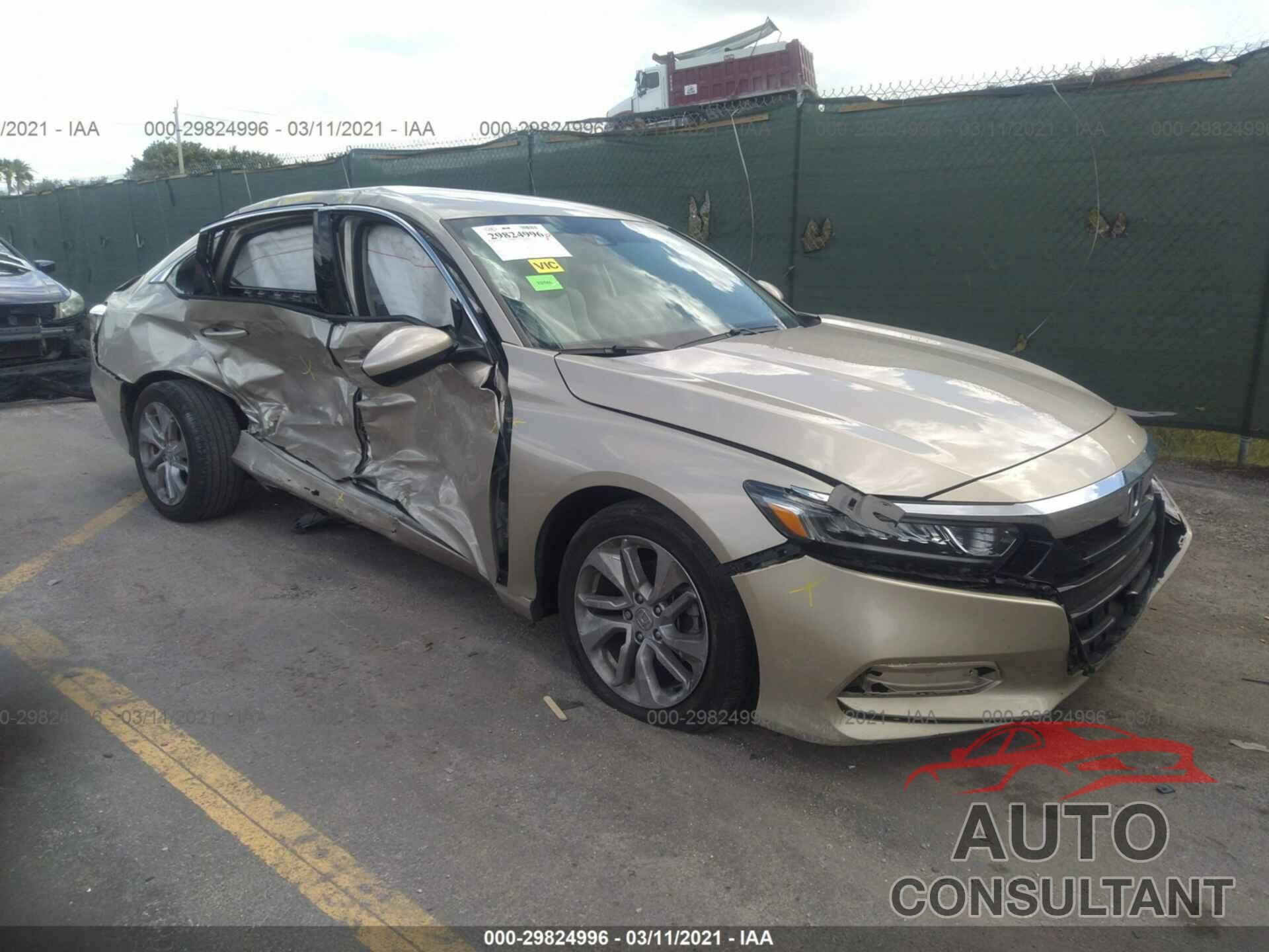 HONDA ACCORD SEDAN 2019 - 1HGCV1F10KA023362