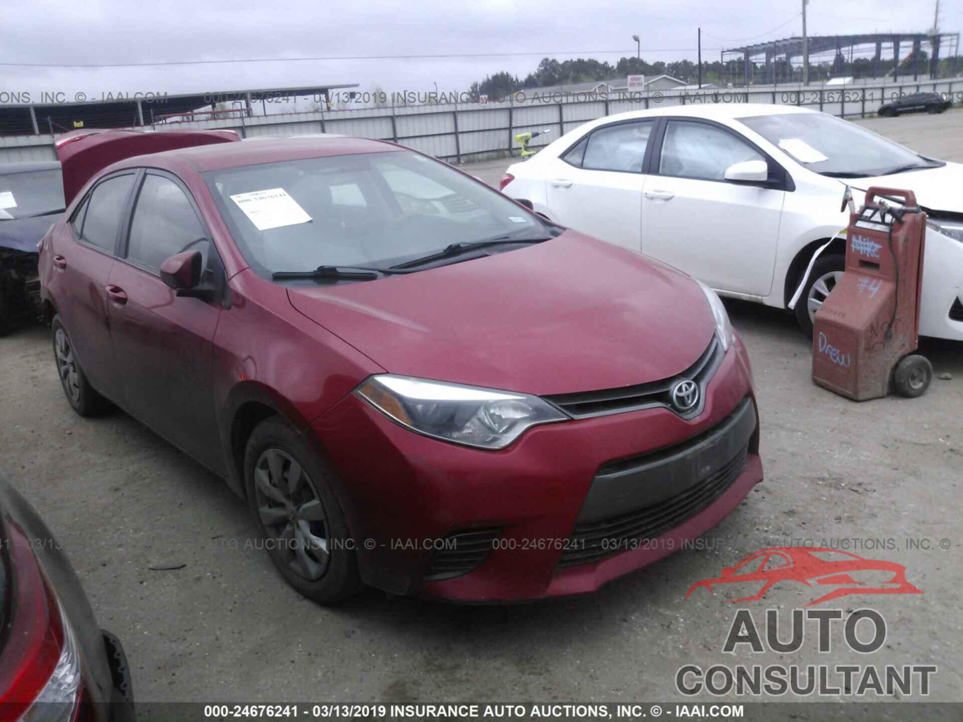 TOYOTA COROLLA 2016 - 2T1BURHE6GC642675