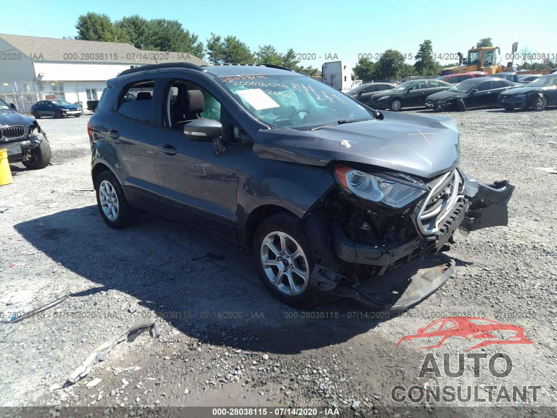 Ford Ecosport 2018 - MAJ3P1TE2JC226665