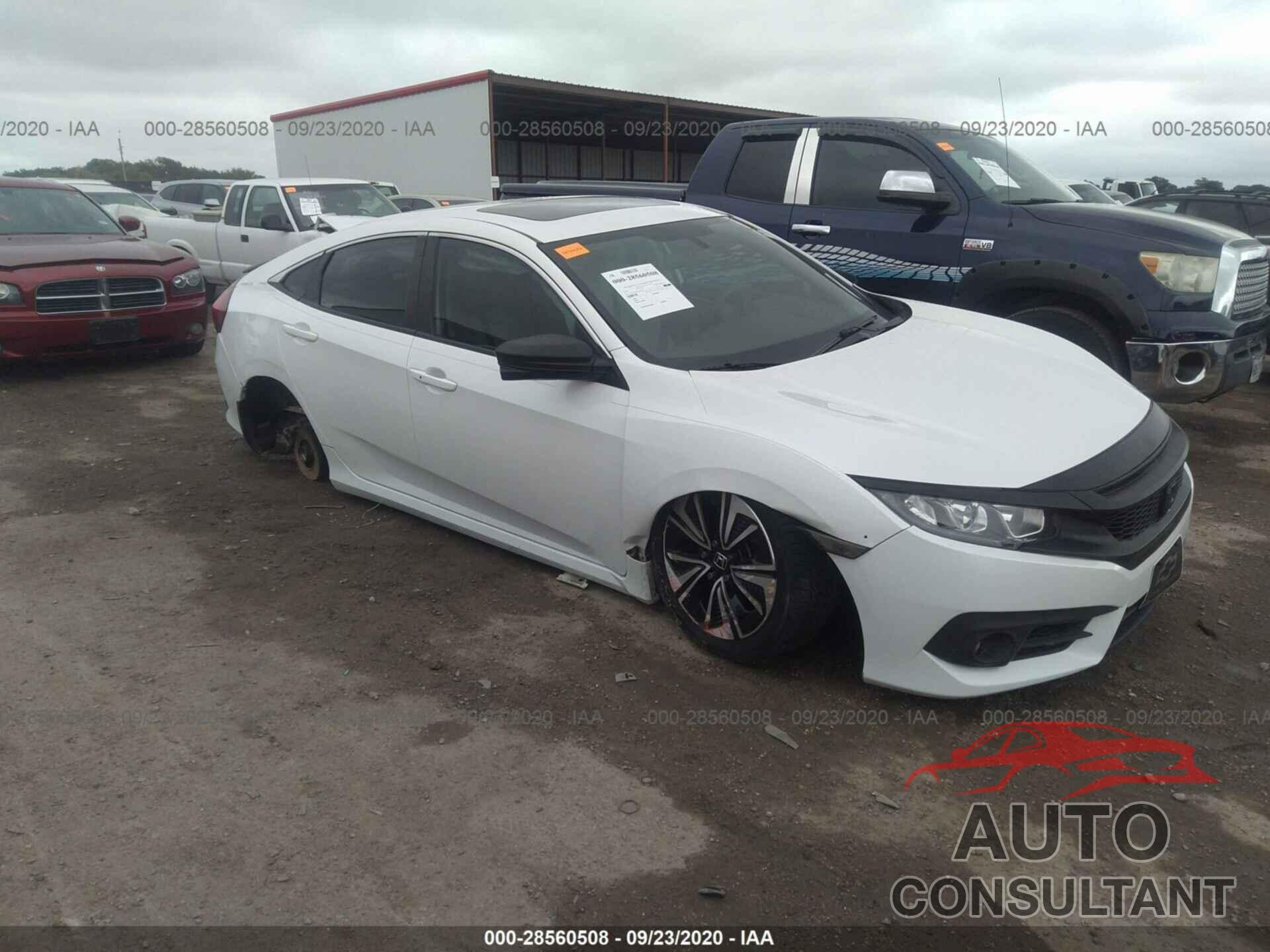 HONDA CIVIC SEDAN 2016 - 19XFC2F7XGE087005