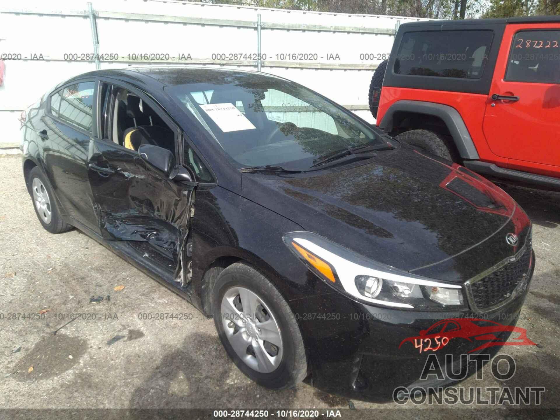 KIA FORTE 2018 - 3KPFL4A78JE212044