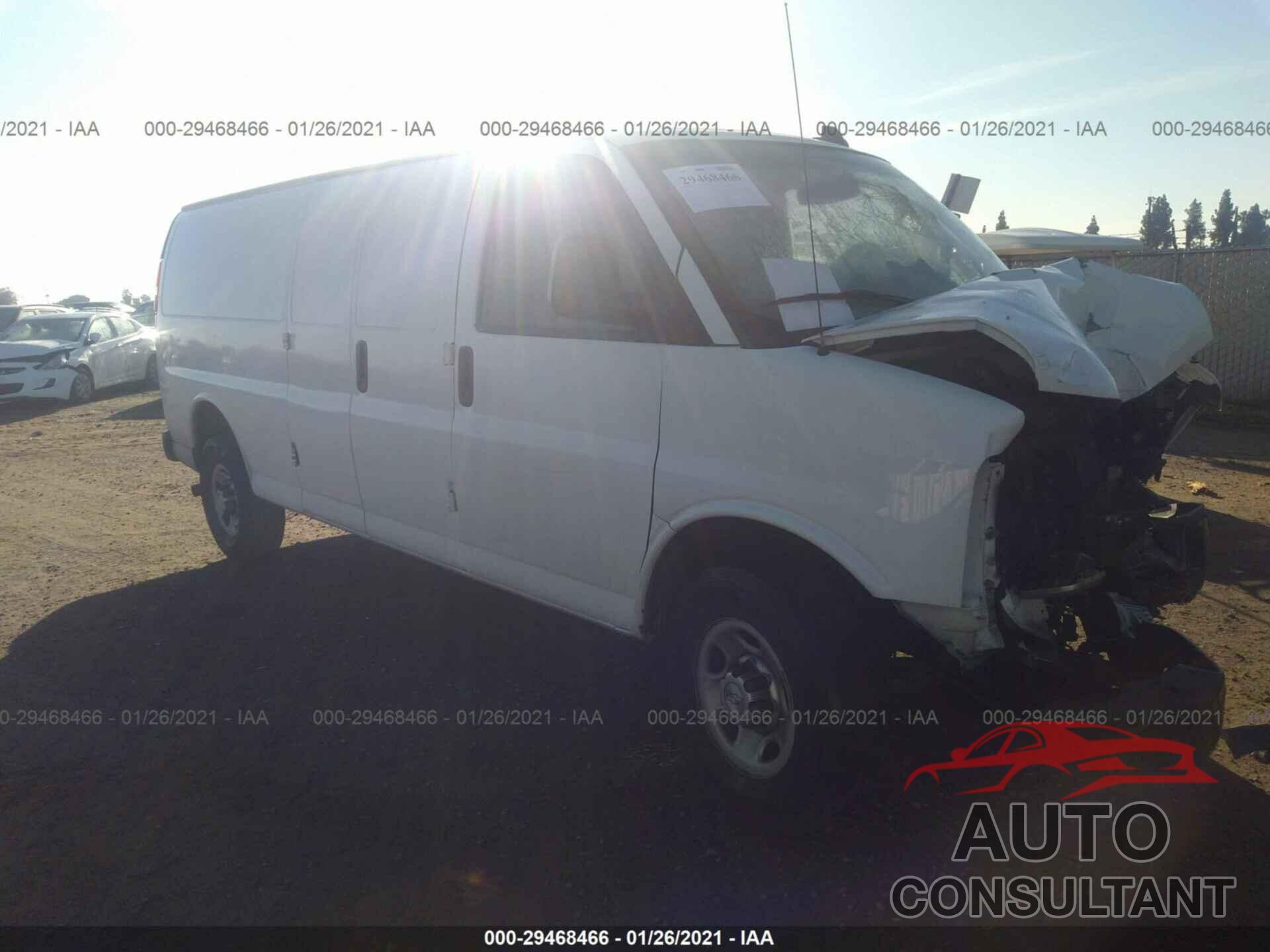 CHEVROLET EXPRESS CARGO VAN 2016 - 1GCWGBFF7G1157848