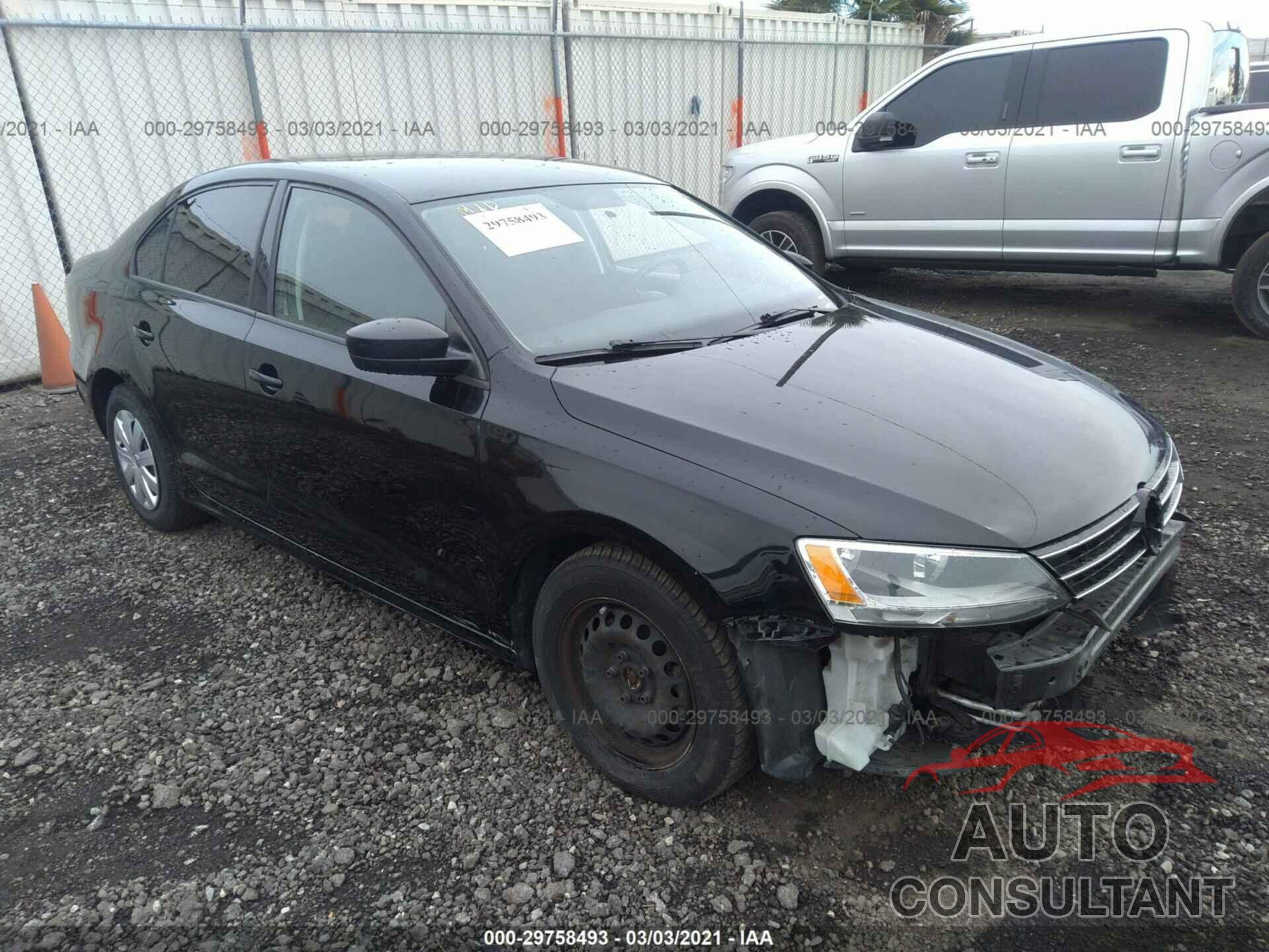 VOLKSWAGEN JETTA SEDAN 2016 - 3VW267AJ0GM299470