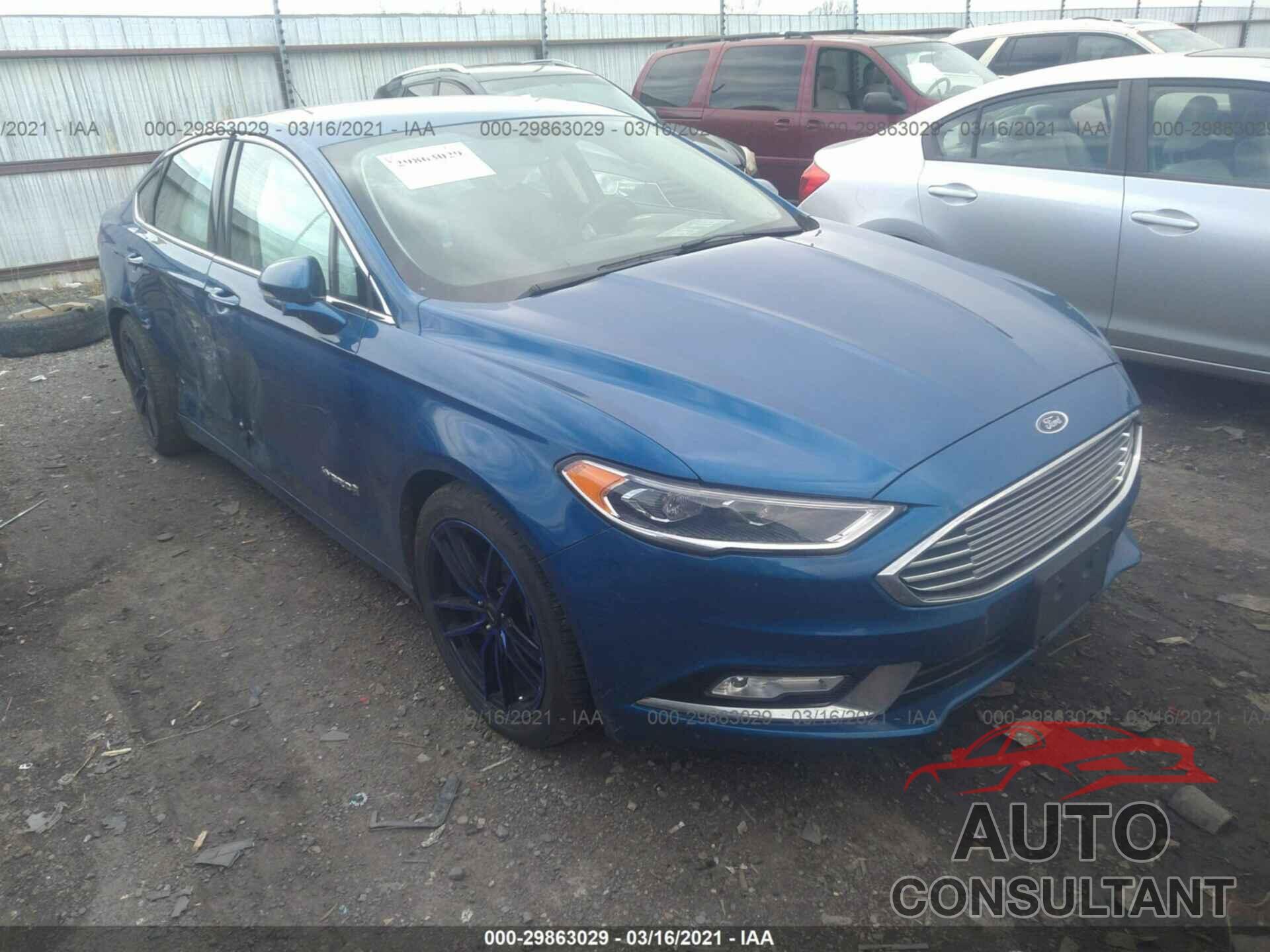 FORD FUSION HYBRID 2018 - 3FA6P0RU2JR140991