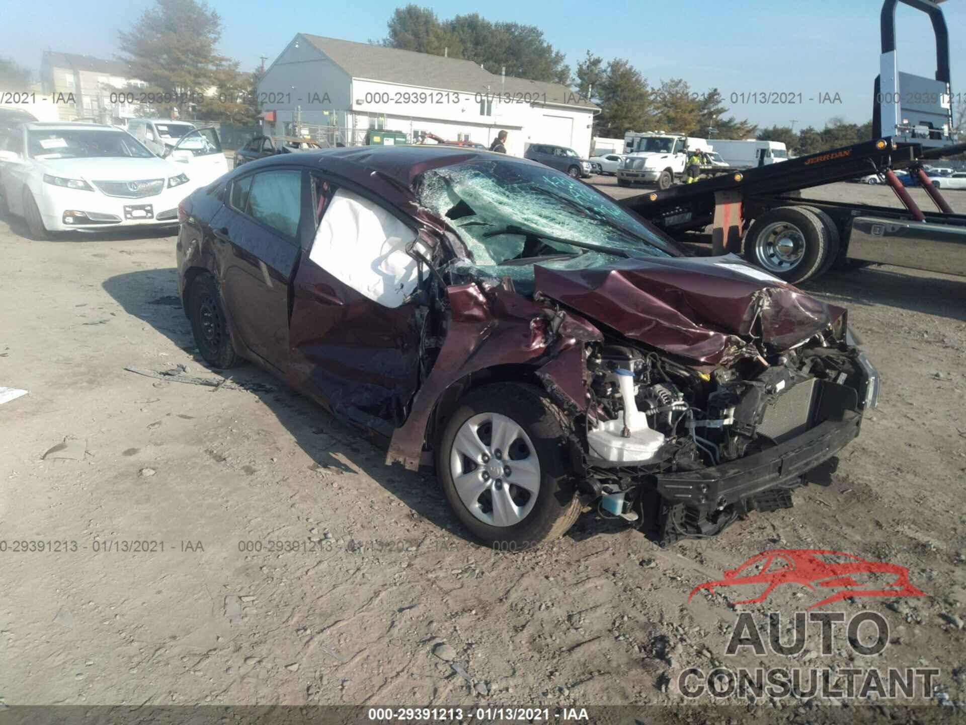 KIA FORTE 2017 - 3KPFK4A77HE061498