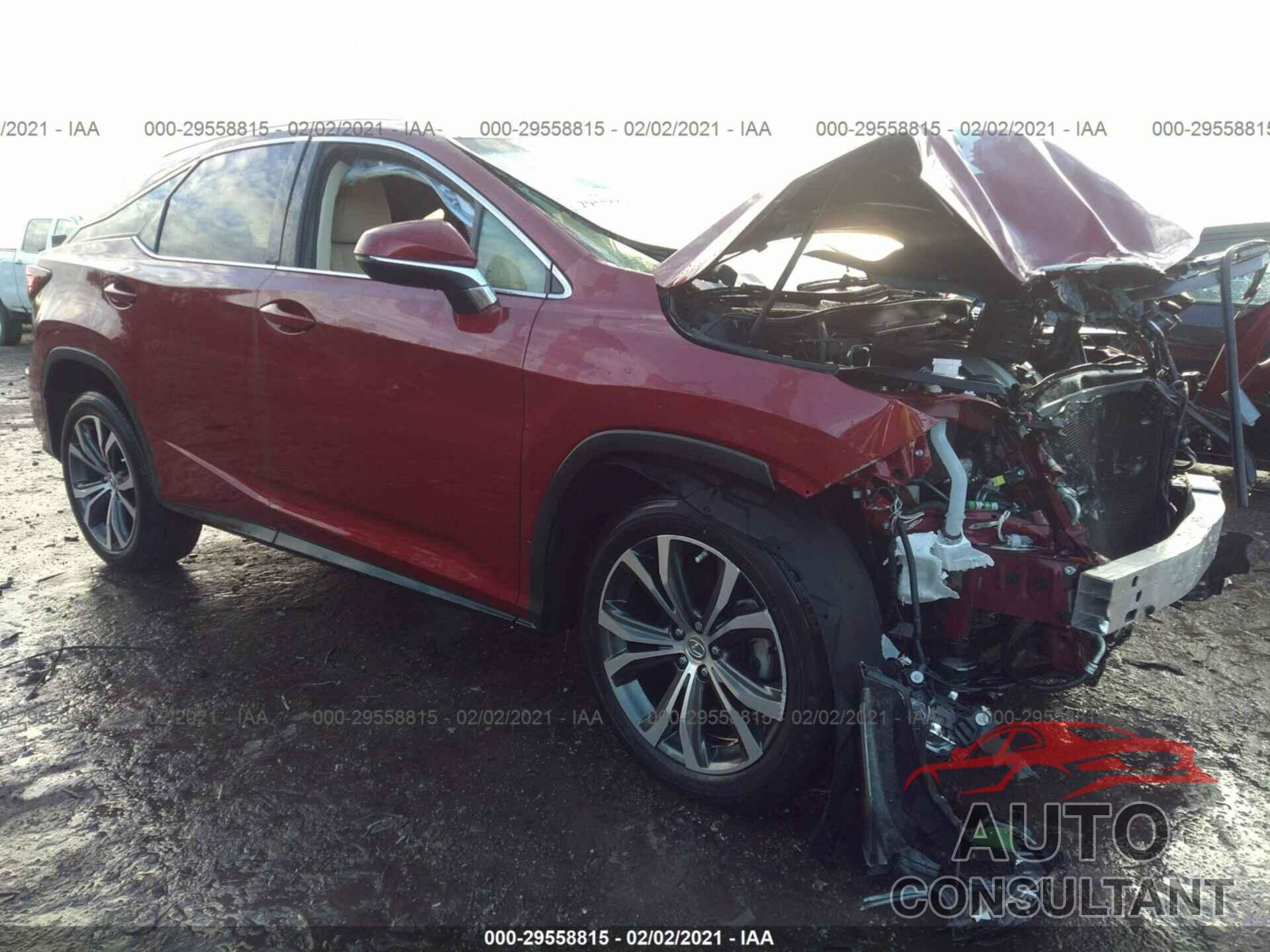 LEXUS RX 2017 - 2T2ZZMCAXHC077545