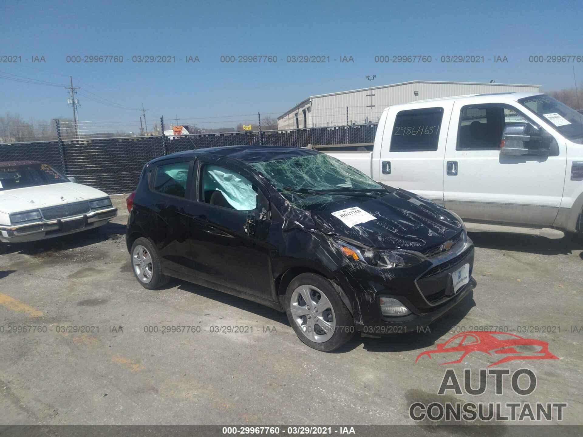 CHEVROLET SPARK 2019 - KL8CB6SA0KC711269