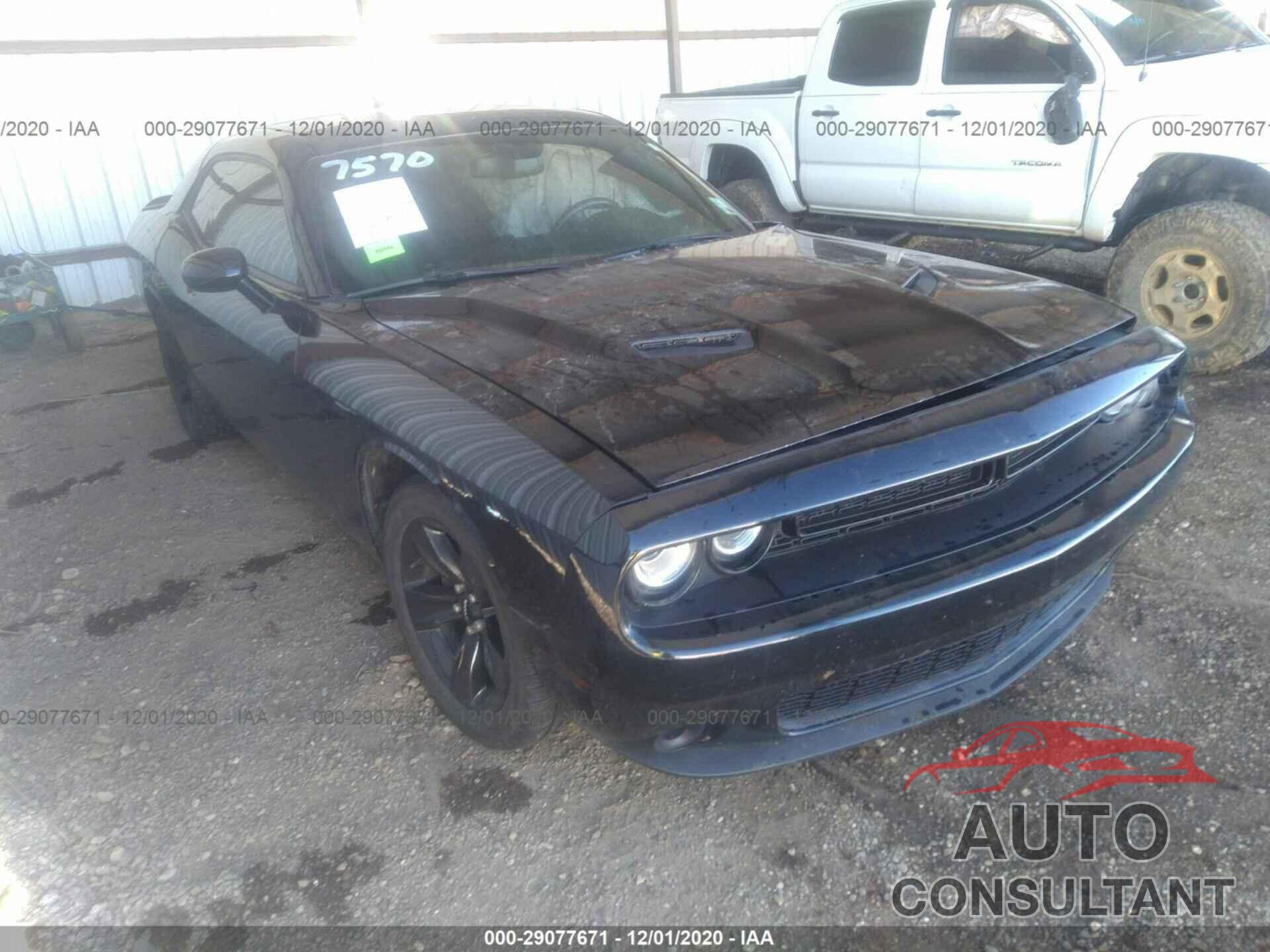 DODGE CHALLENGER 2016 - 2C3CDZAG7GH138324