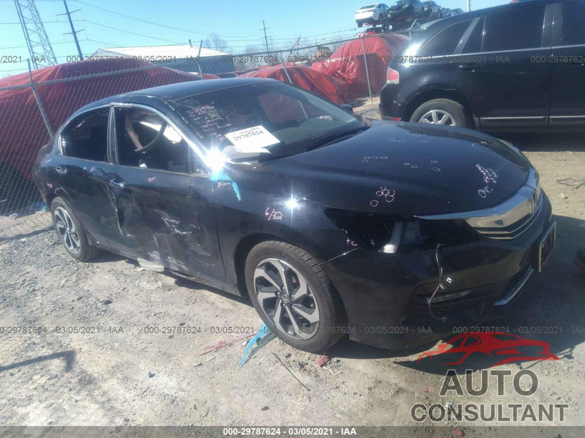 HONDA ACCORD SEDAN 2017 - 1HGCR2F72HA083182