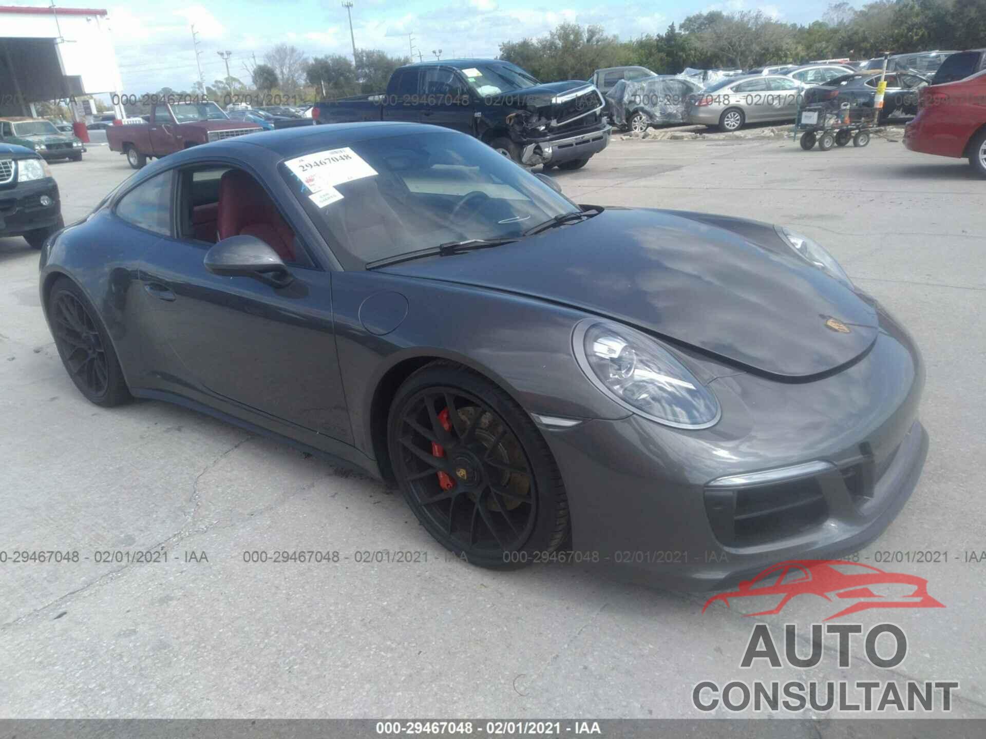 PORSCHE 911 2019 - WP0AB2A95KS114669