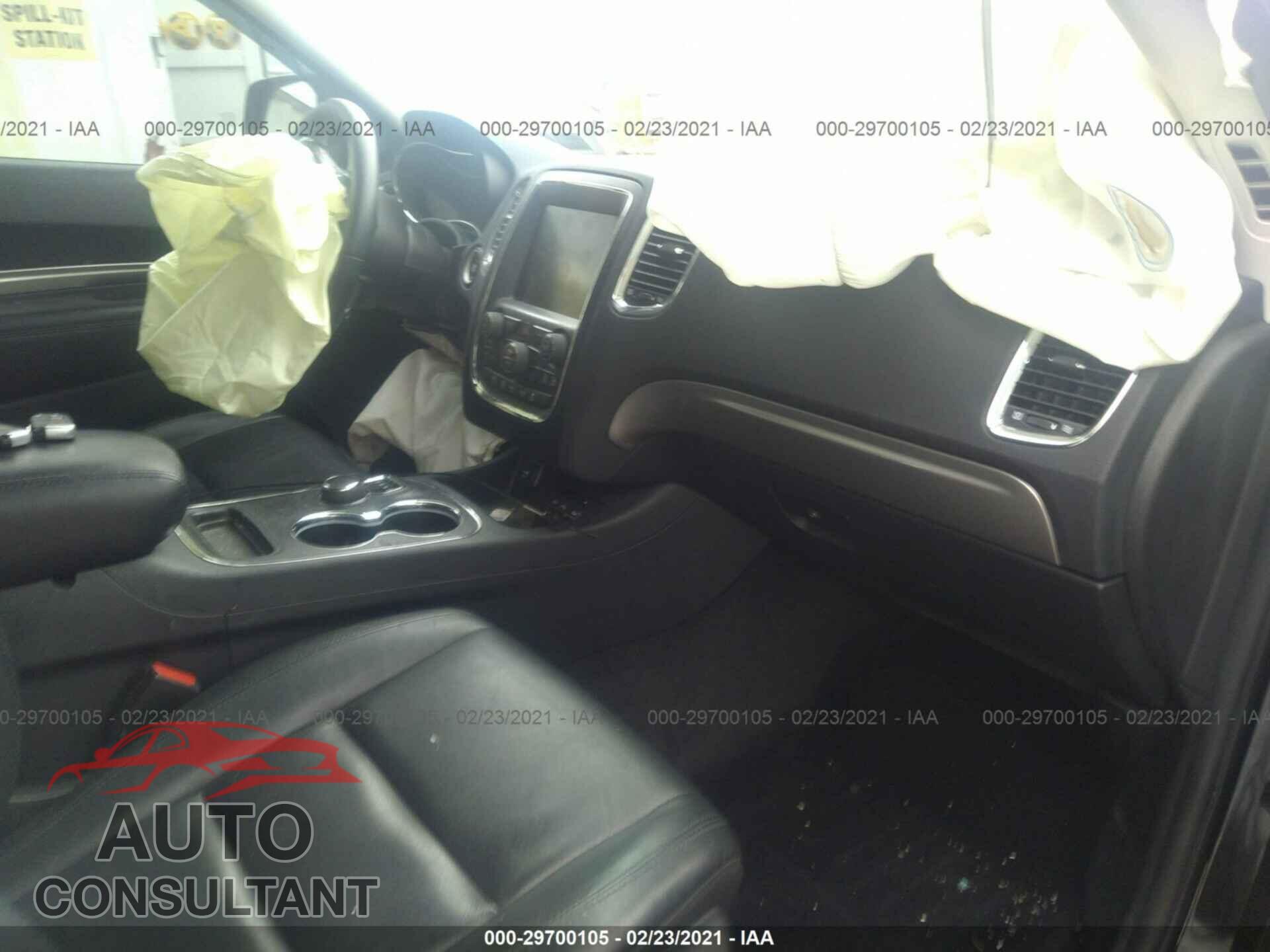 DODGE DURANGO 2017 - 1C4RDJDGXHC780964