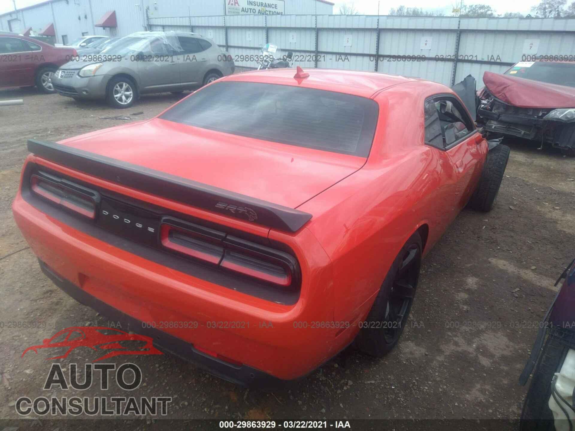 DODGE CHALLENGER 2017 - 2C3CDZC9XHH514319
