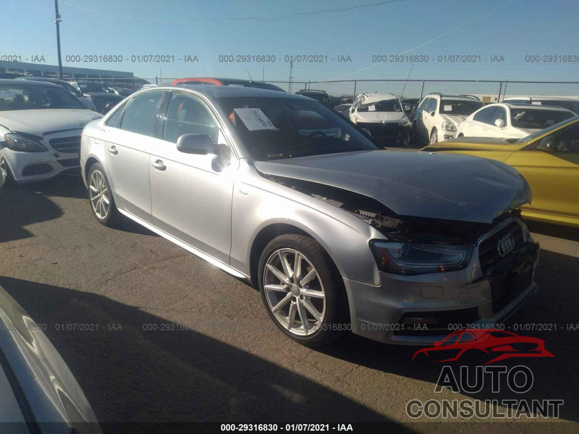 AUDI A4 2016 - WAUBFAFL9GN018618