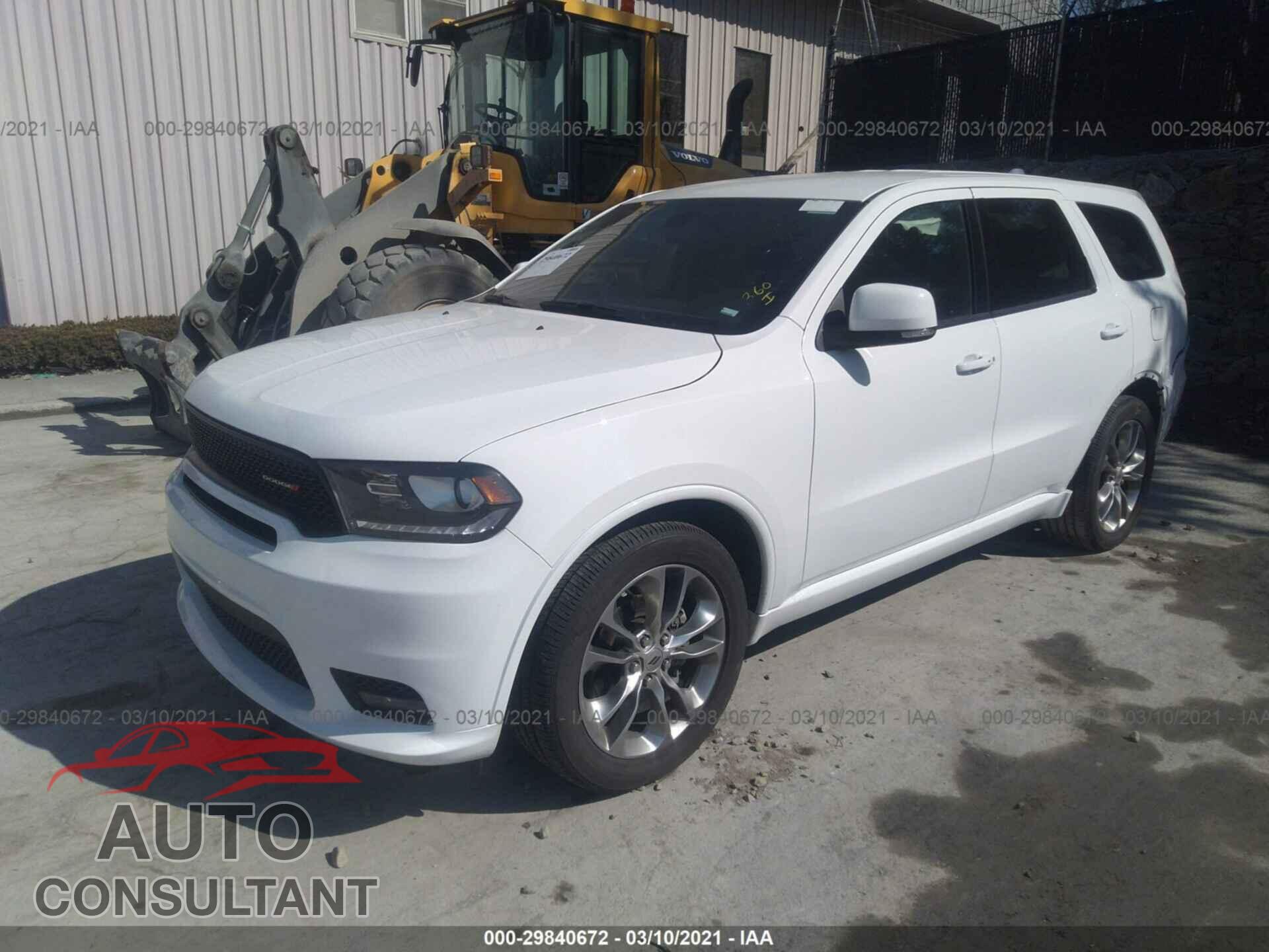 DODGE DURANGO 2020 - 1C4RDHDGXLC296505